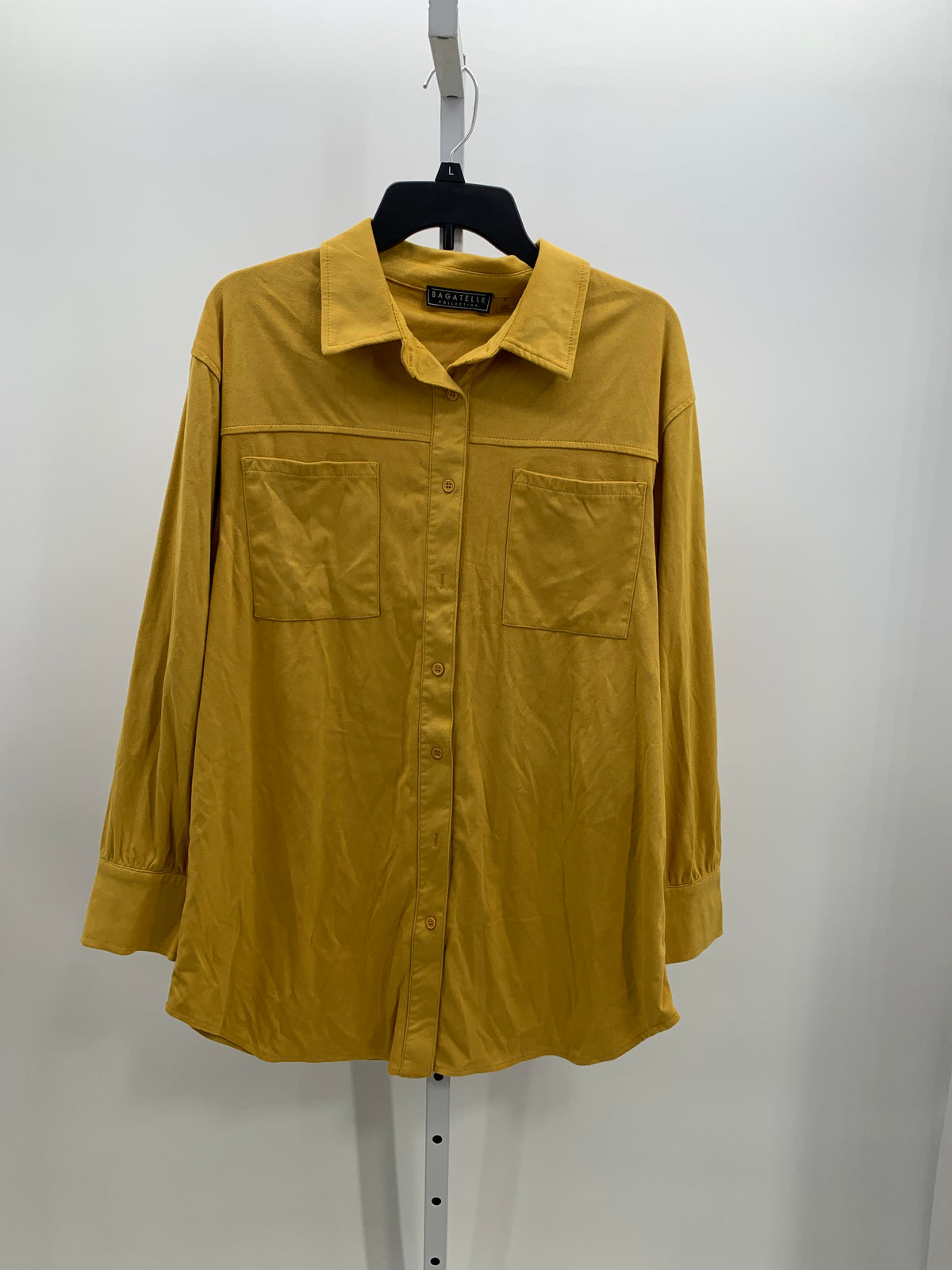 BAGATELLE Size Large Misses Long Sleeve Shirt