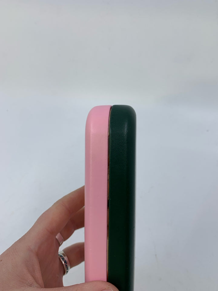 Kate Spade Pink/Green "So Happy To See You" Hardshell Glasses Case