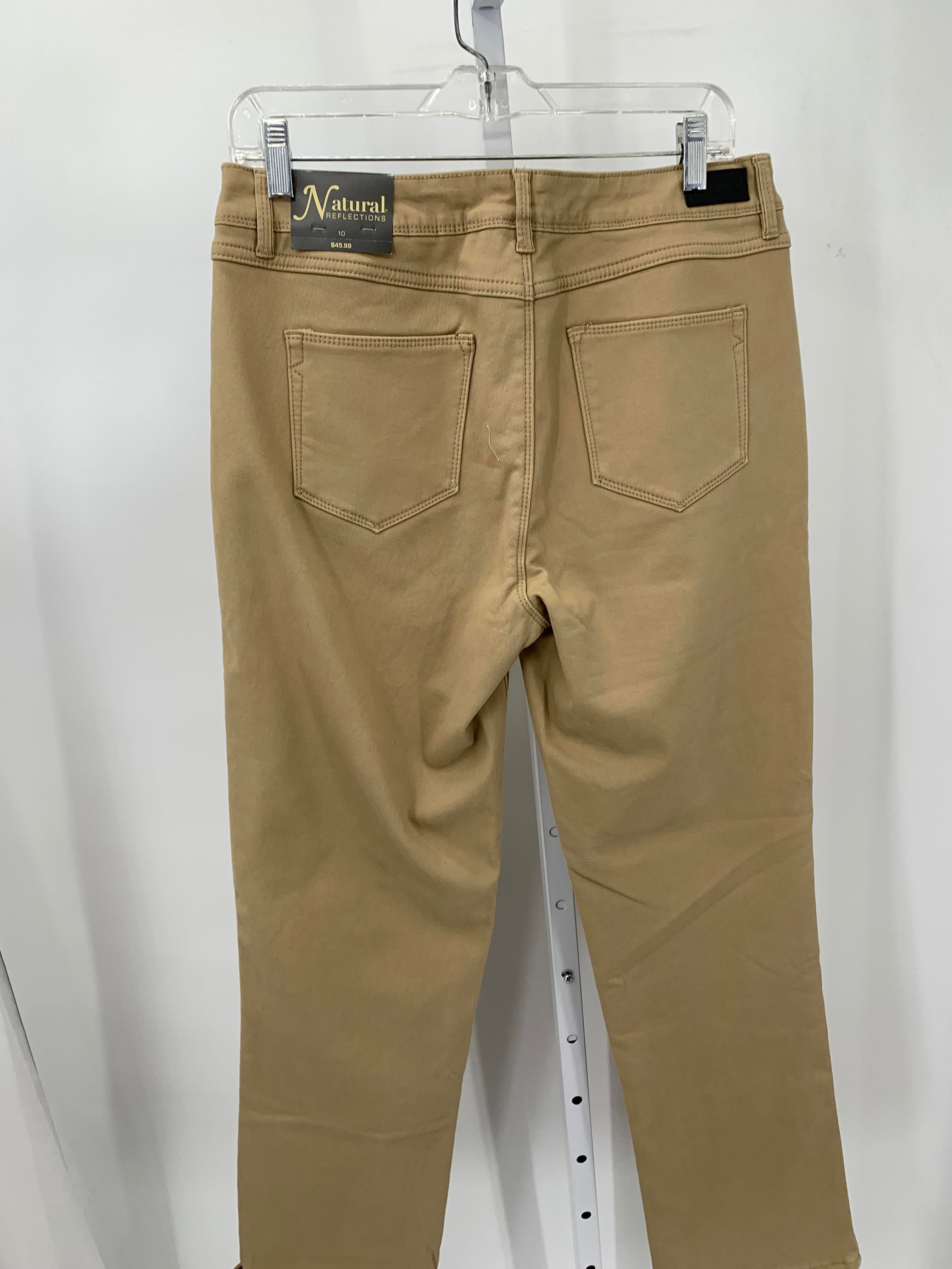 Natural Reflections Size 10 Misses Pants