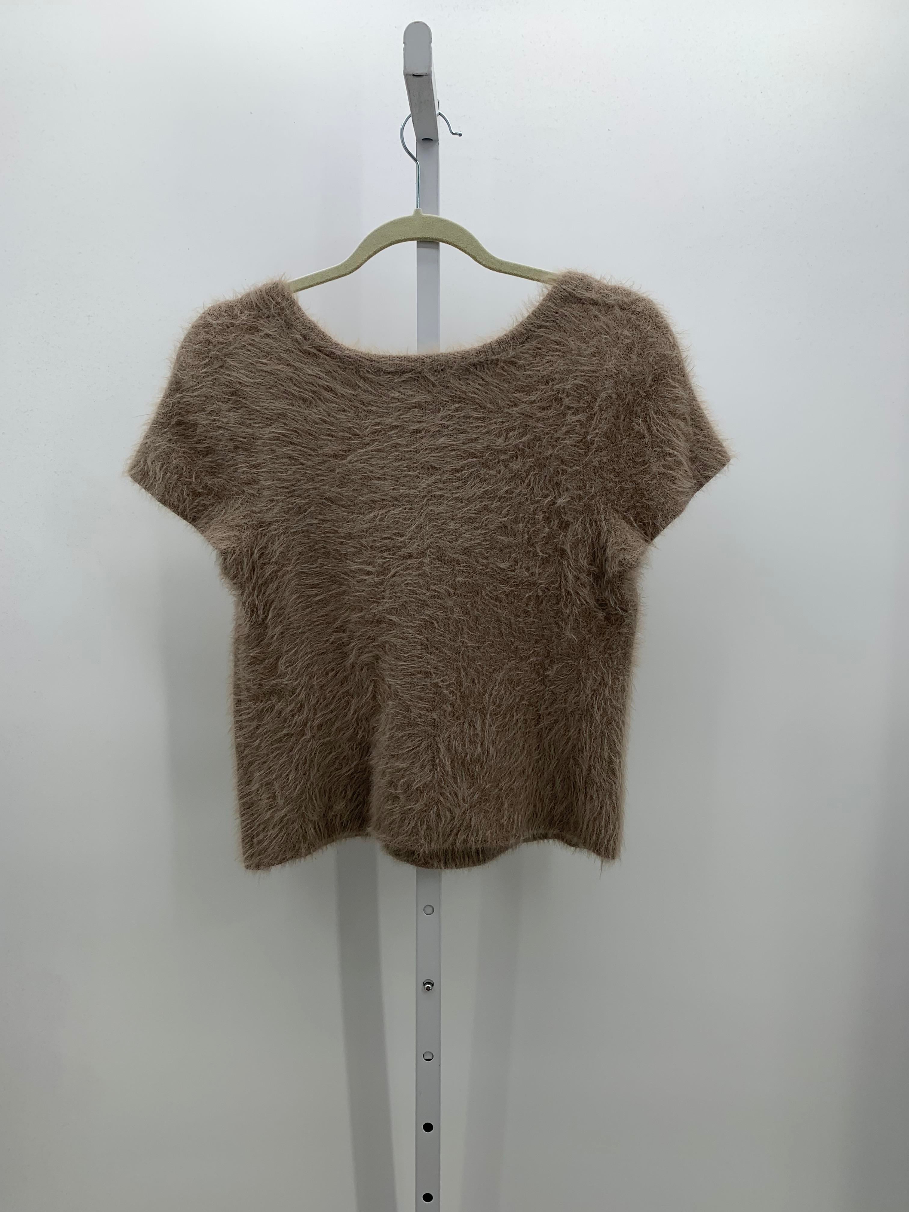 SO Size Extra Large Juniors Short Sleeve Sweater