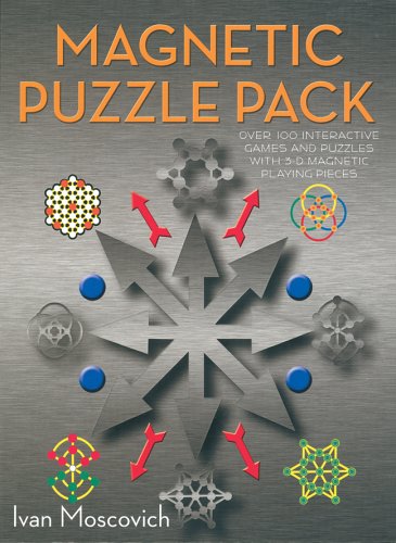 Magnetic Puzzle Pack...Over 100 Interactive Games and Puzzles with 3-D Magnetic