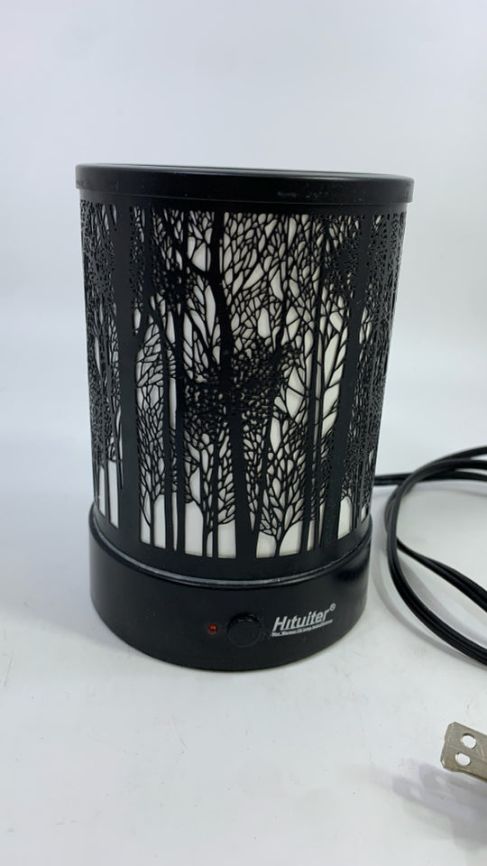 BLACK TREE DESIGN WAX WARMER.