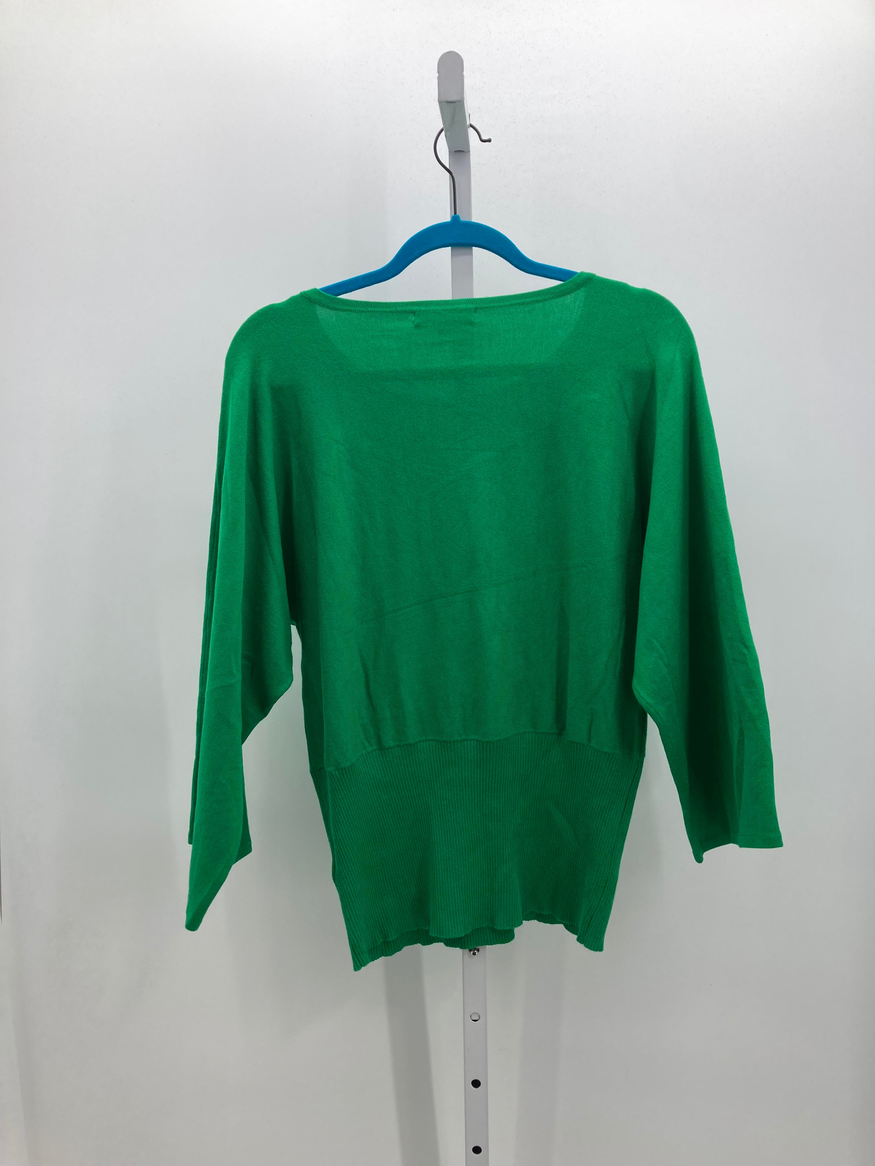 Cable & Gauge Size Large Misses Long Slv Sweater