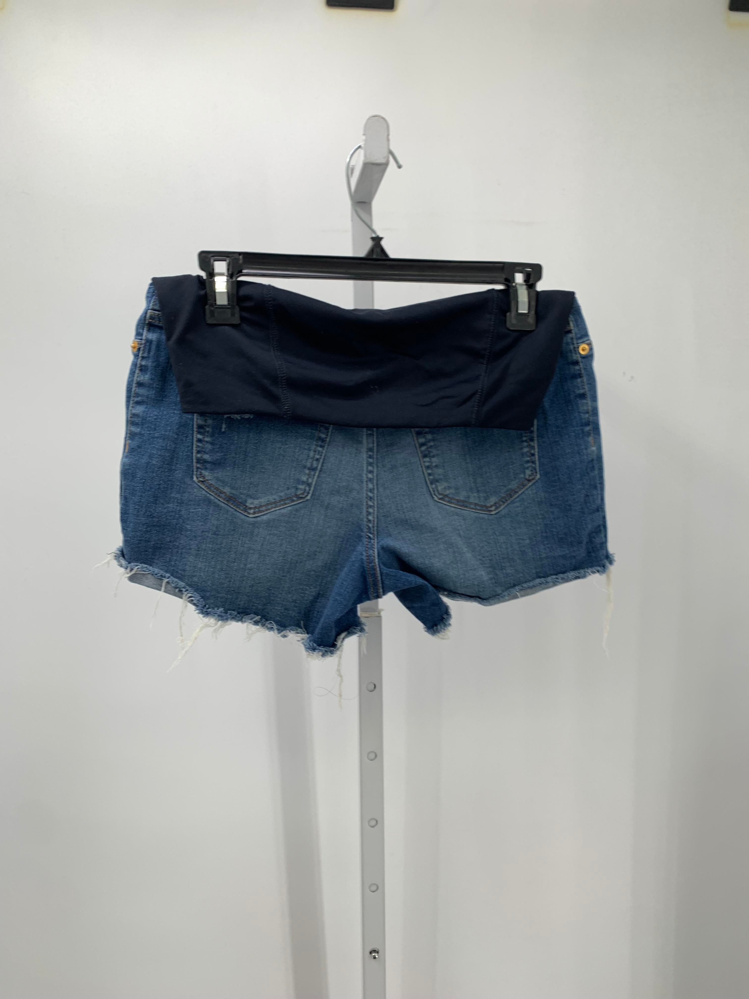 Isabel Denim Size 4 Maternity Shorts