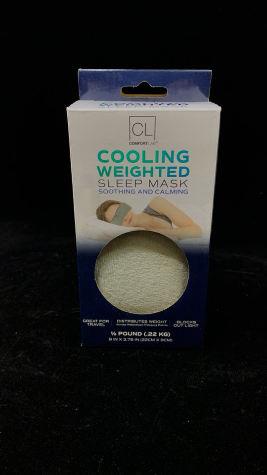 NIB COMFORT LAB COOLING WEIGHTED SLEEP MASK.