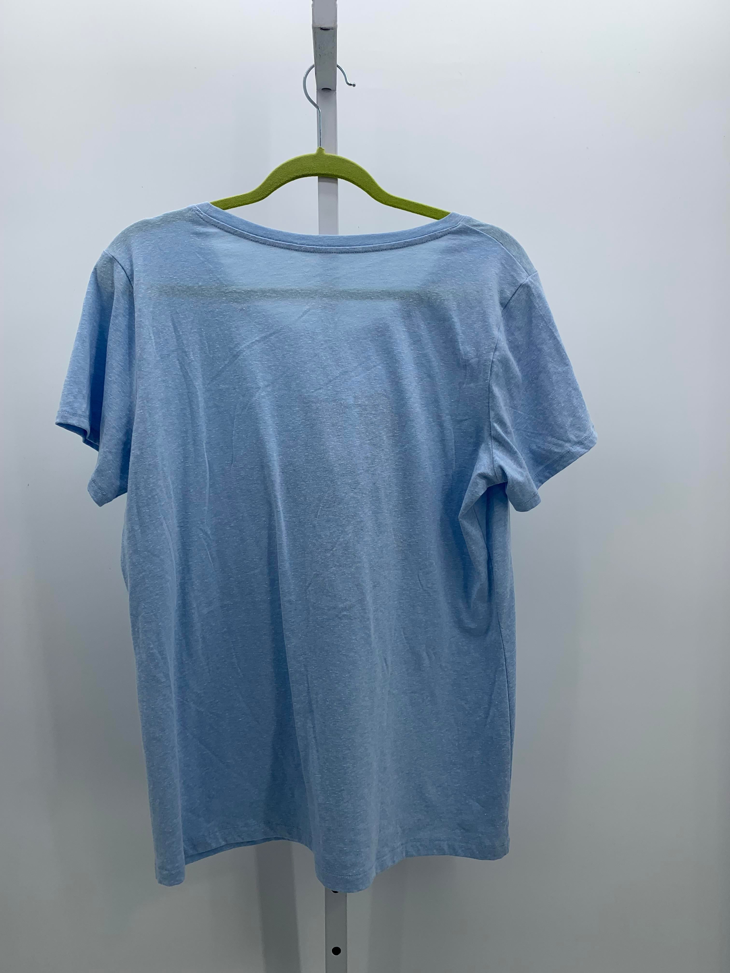 St. Johns Bay Size Extra Large Misses Short Sleeve Shirt
