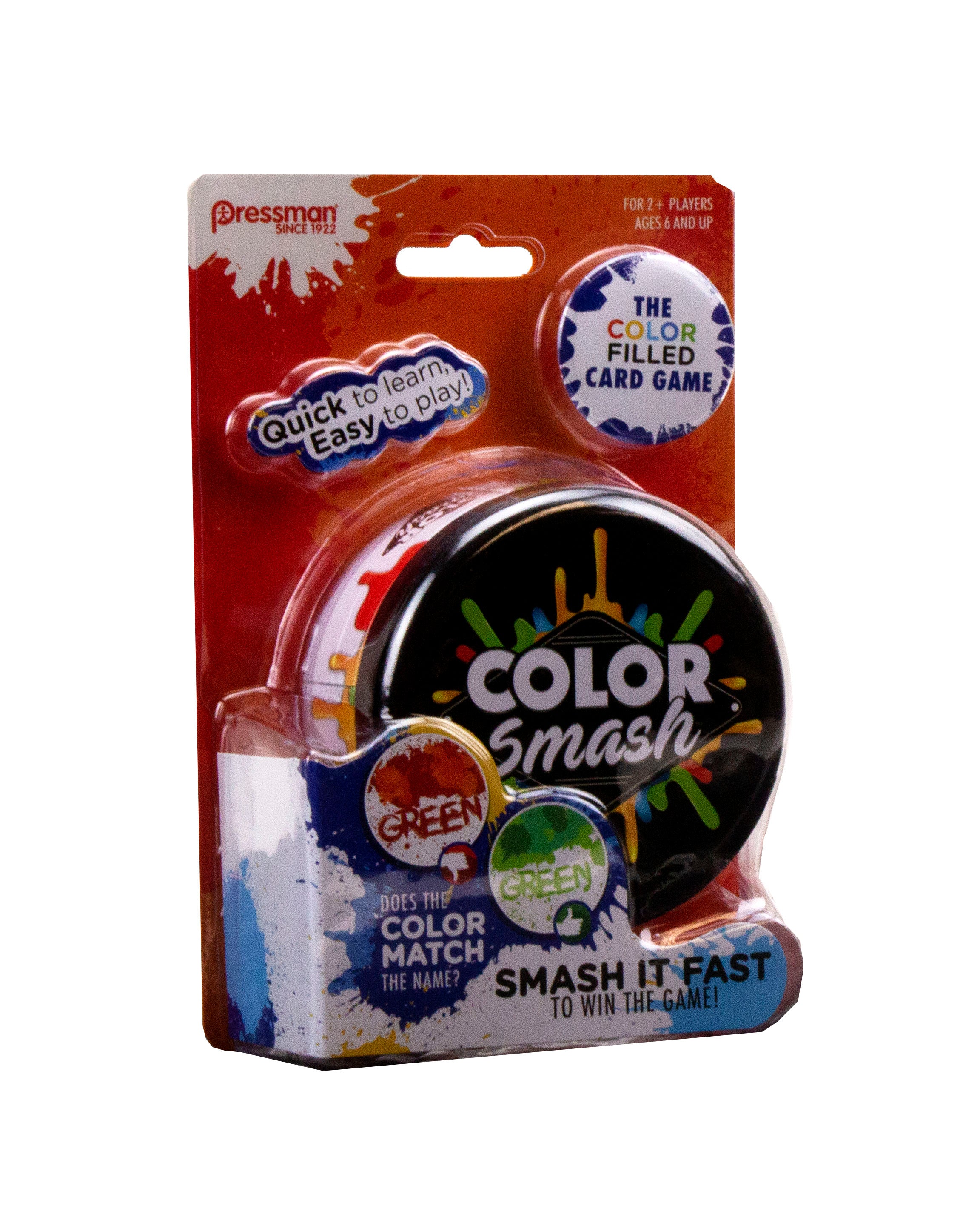 Color Smash Card Game -