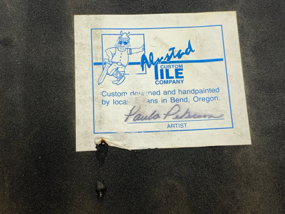 SEATTLE CERAMIC TRIVET.