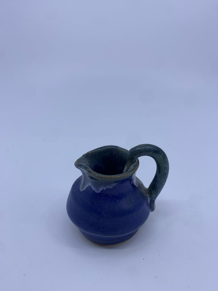 SMALL BLUE PITCHER.