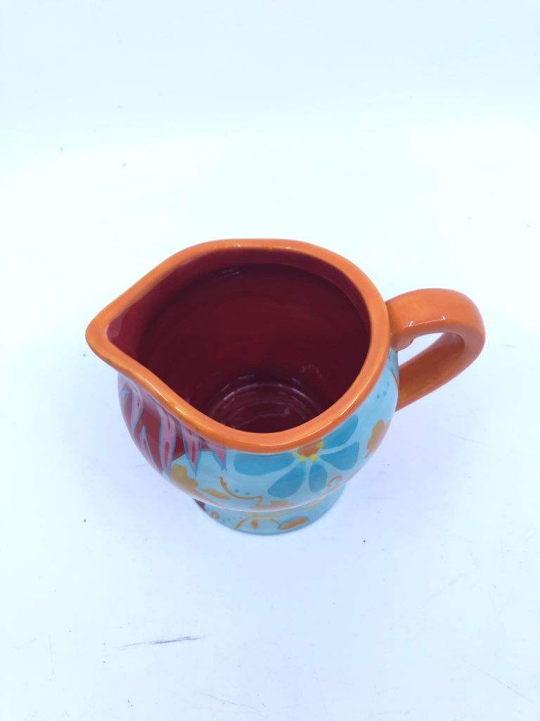 TRACY PORTER RED/ORANGE CREAMER.