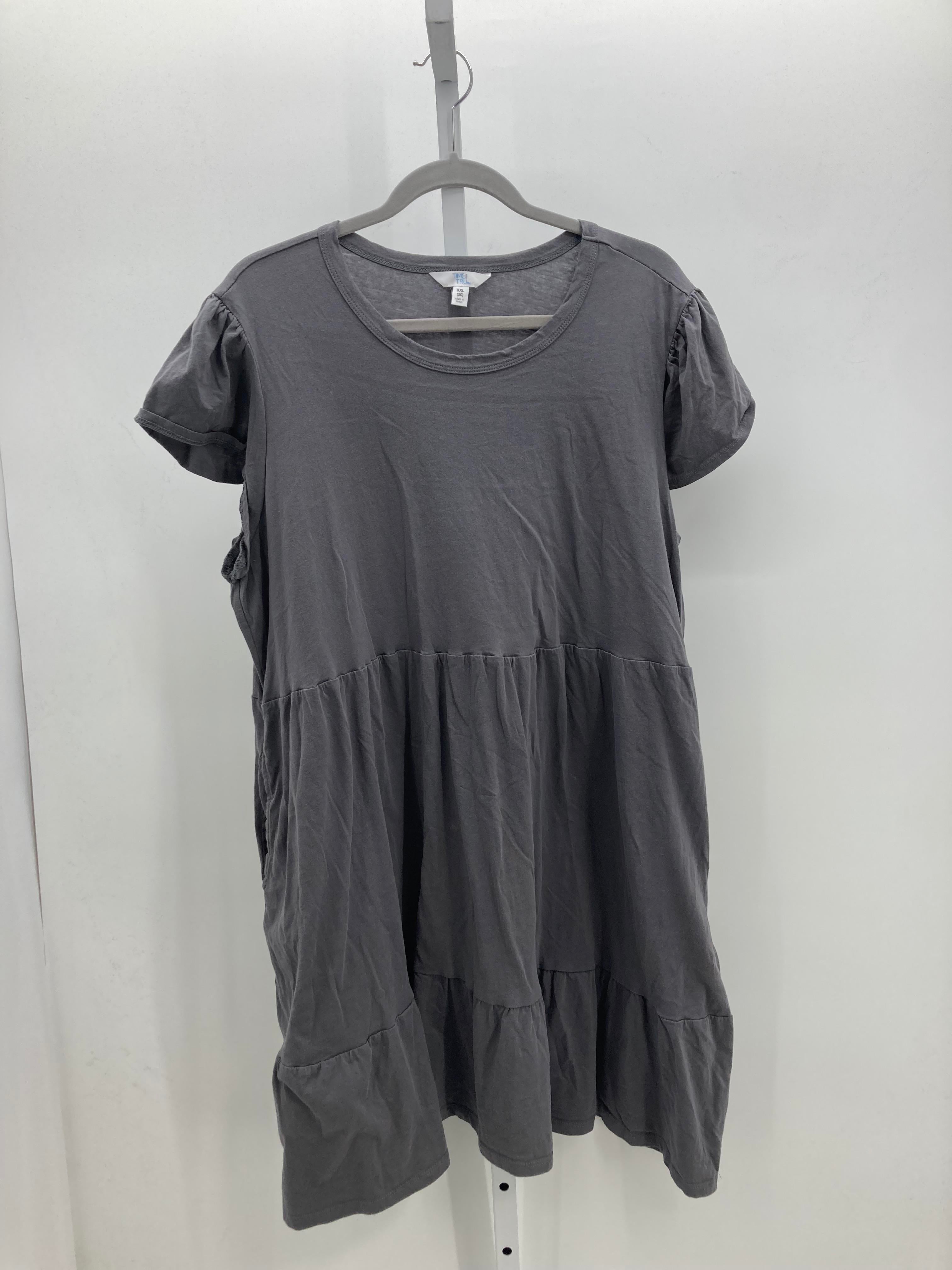 Time and Tru Size XXL Misses Short Sleeve Dress