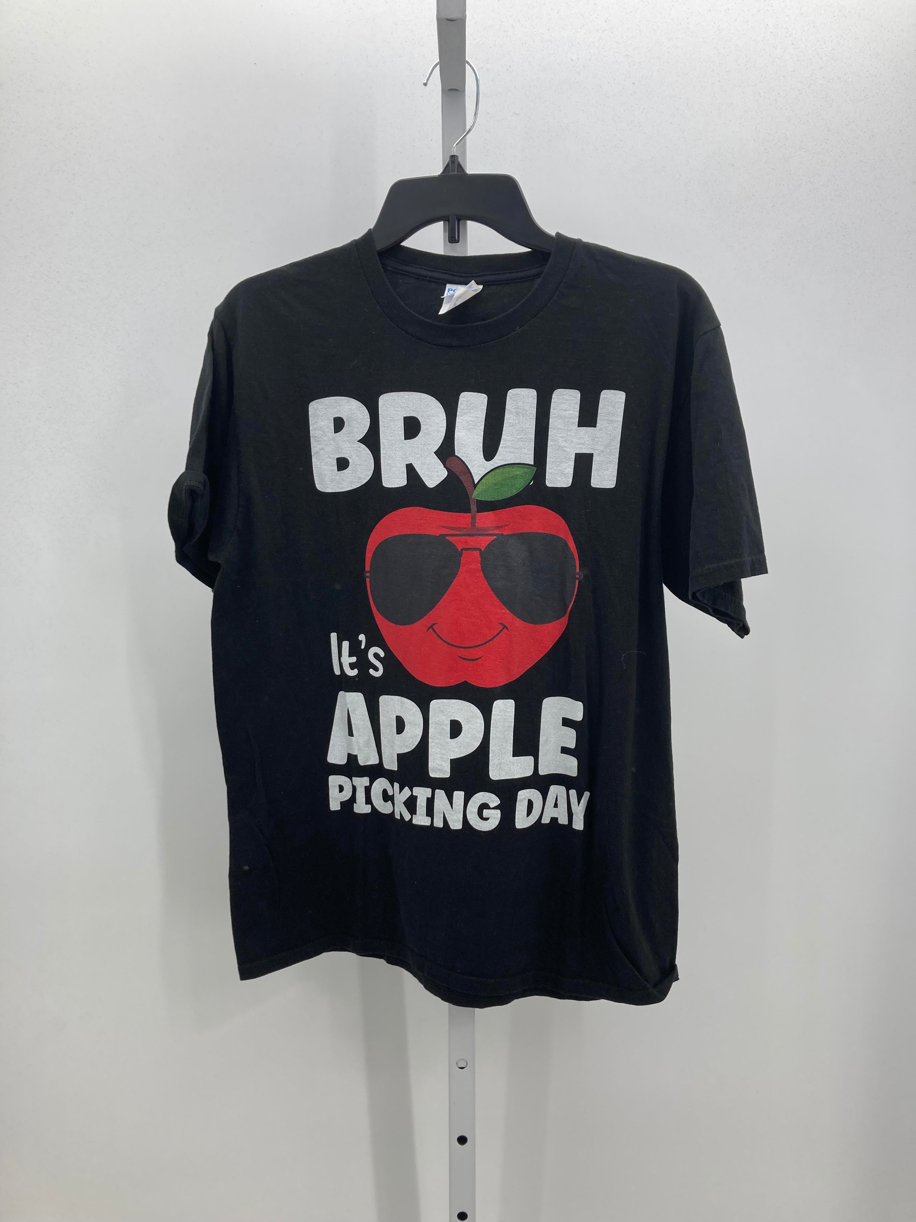 IT'S APPLE PICKING DAY.