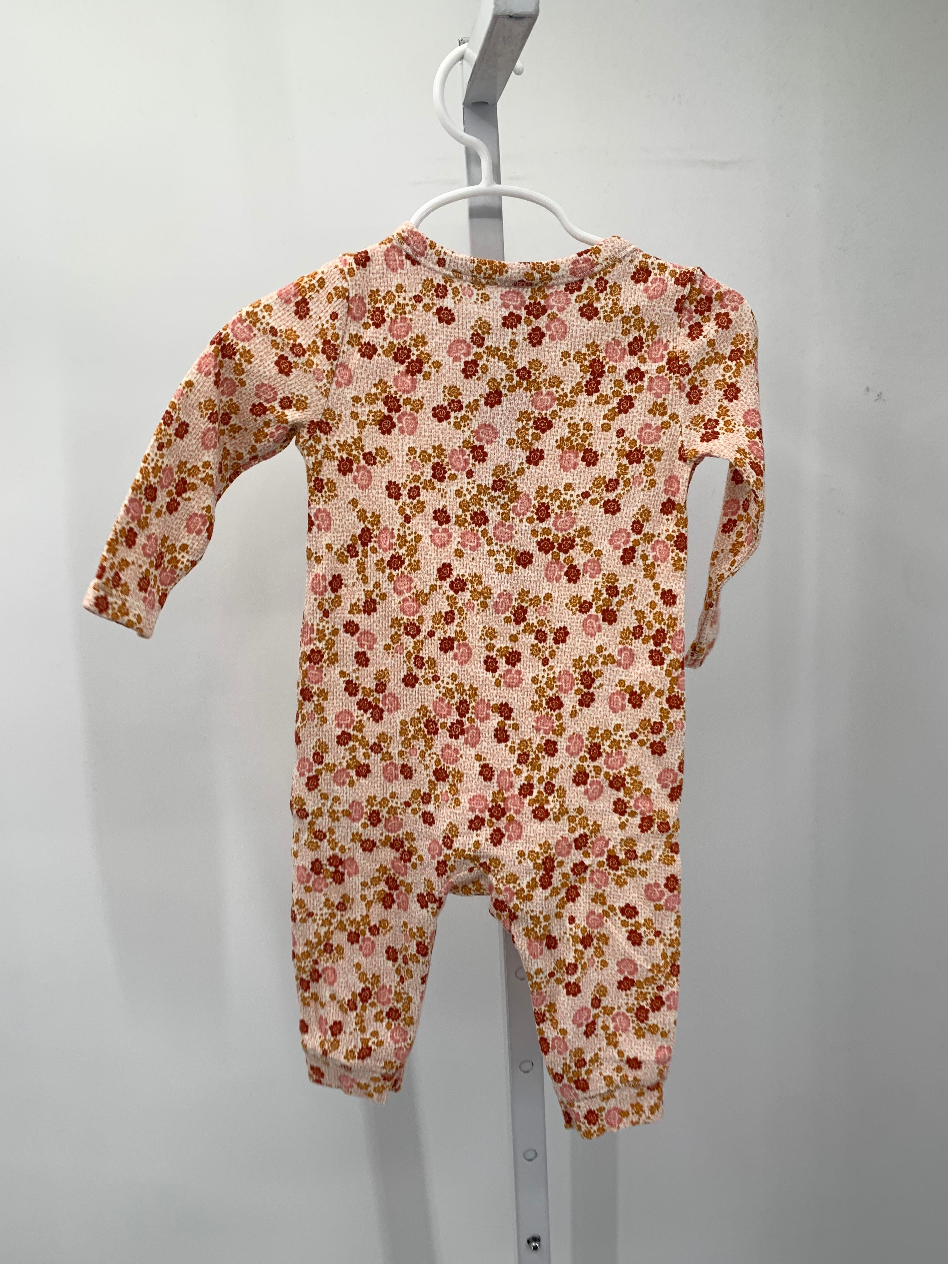 Old Navy Size 6-12 mon Girls Long Slv. Romper