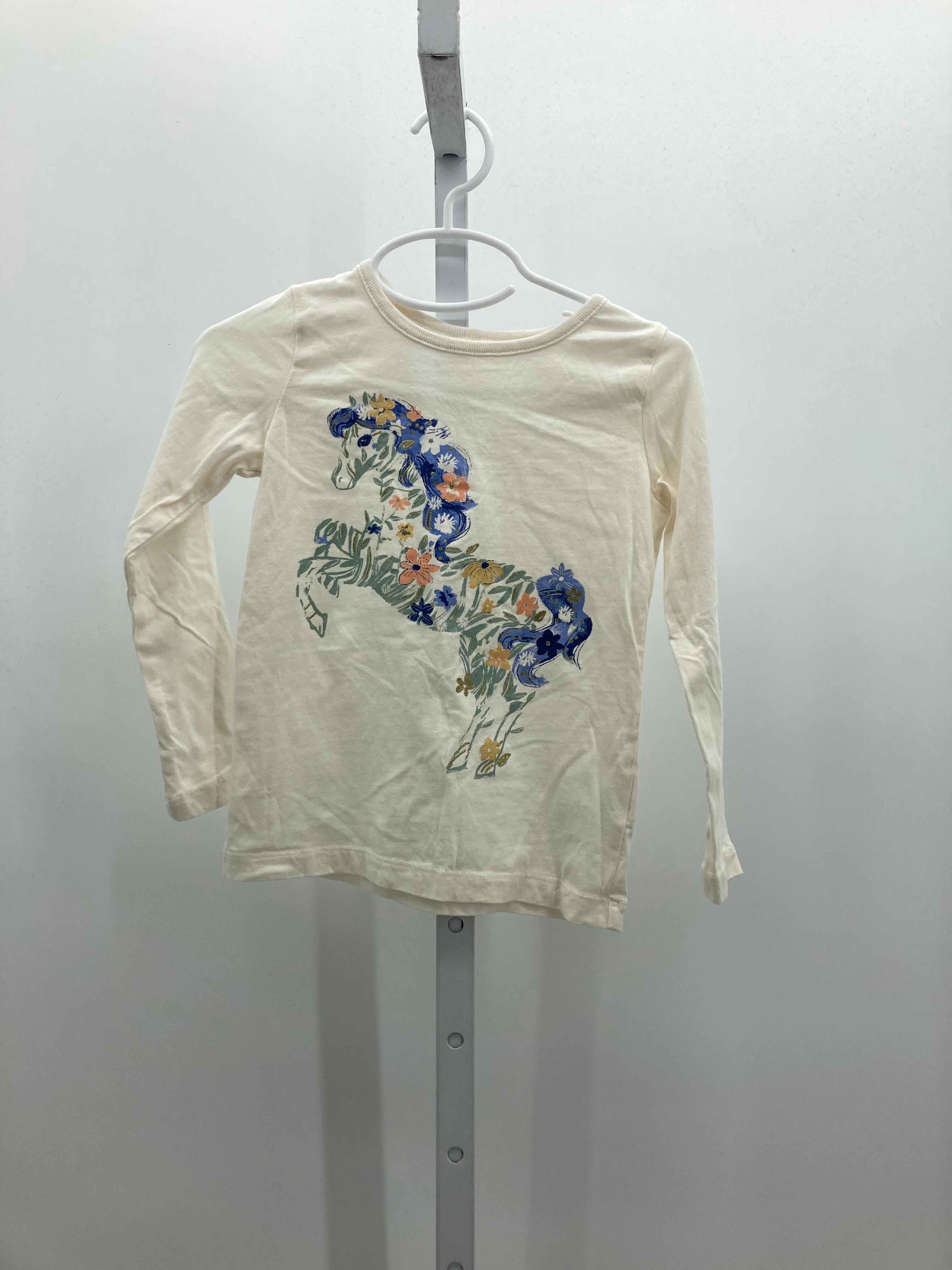 Carters Size 4 Girls Long Sleeve Shirt