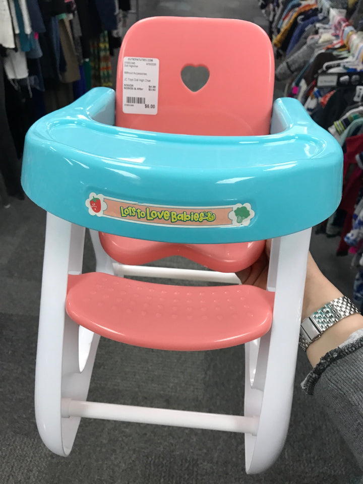 JC Toys Doll High Chair