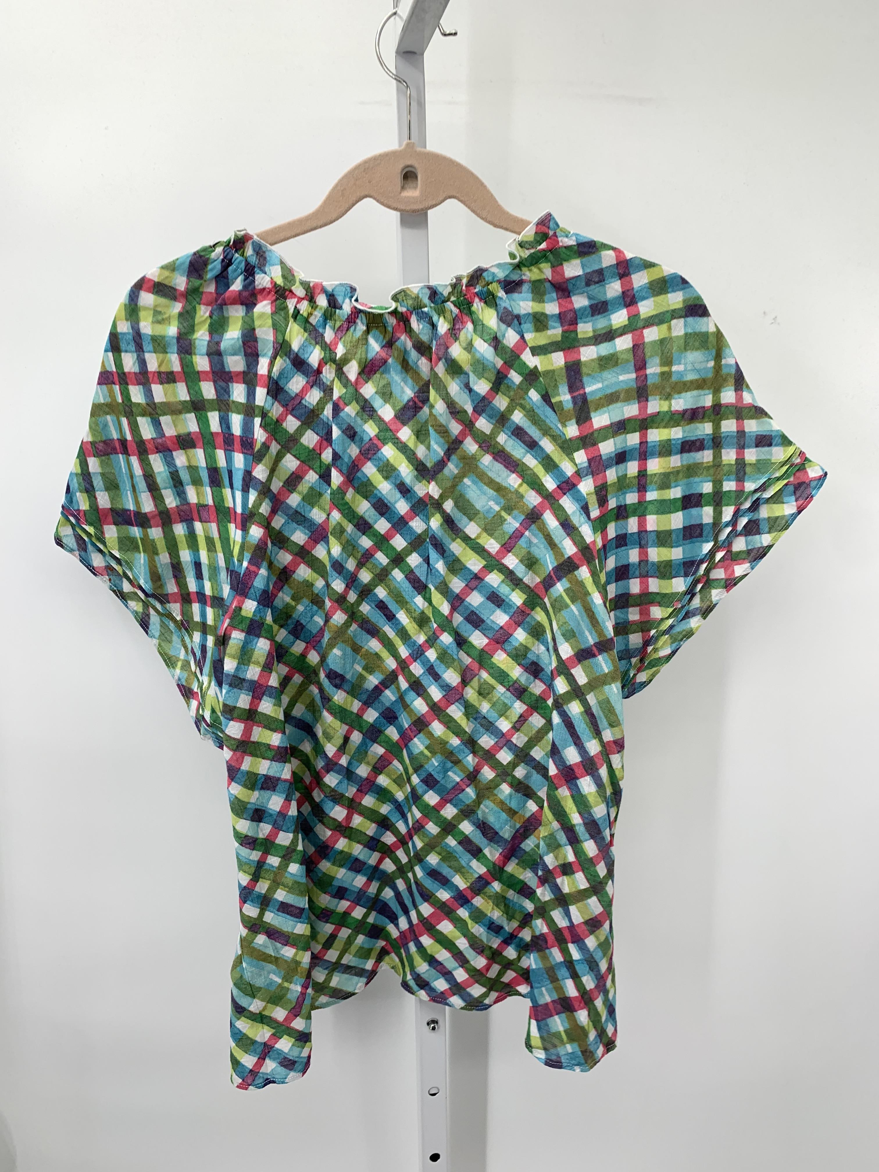 Zac & Rachel Size Medium Misses Short Sleeve Shirt