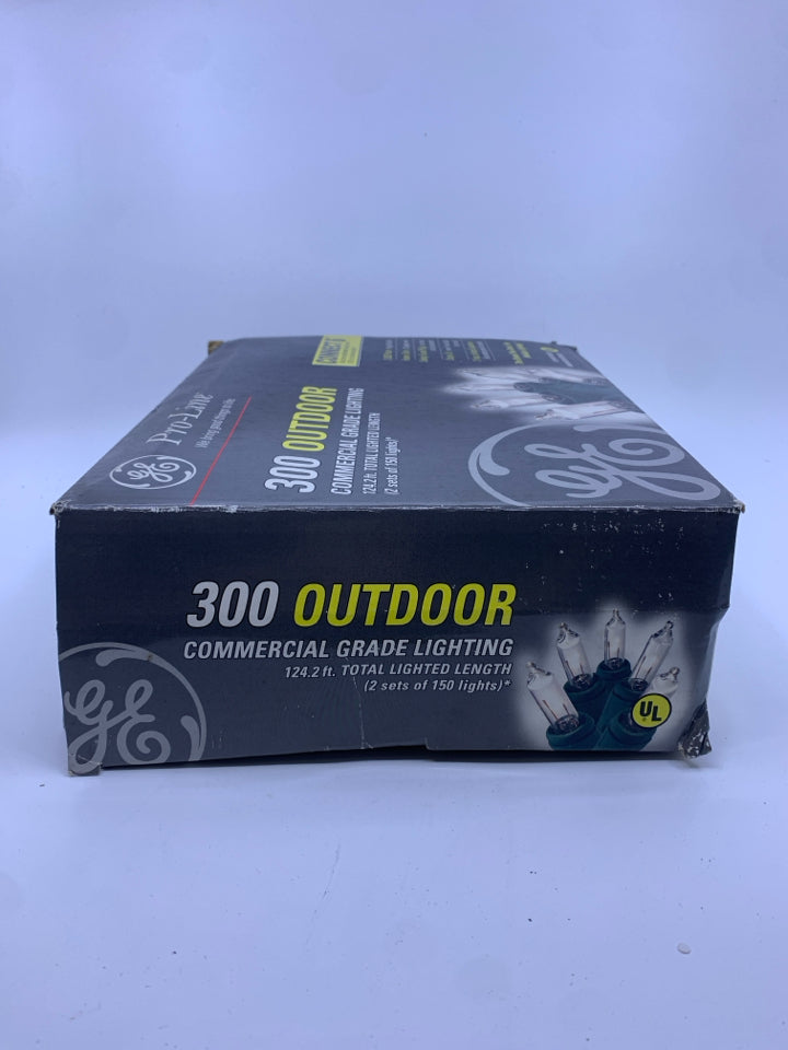 NIB GE 300 OUTDOOR LIGHTS.