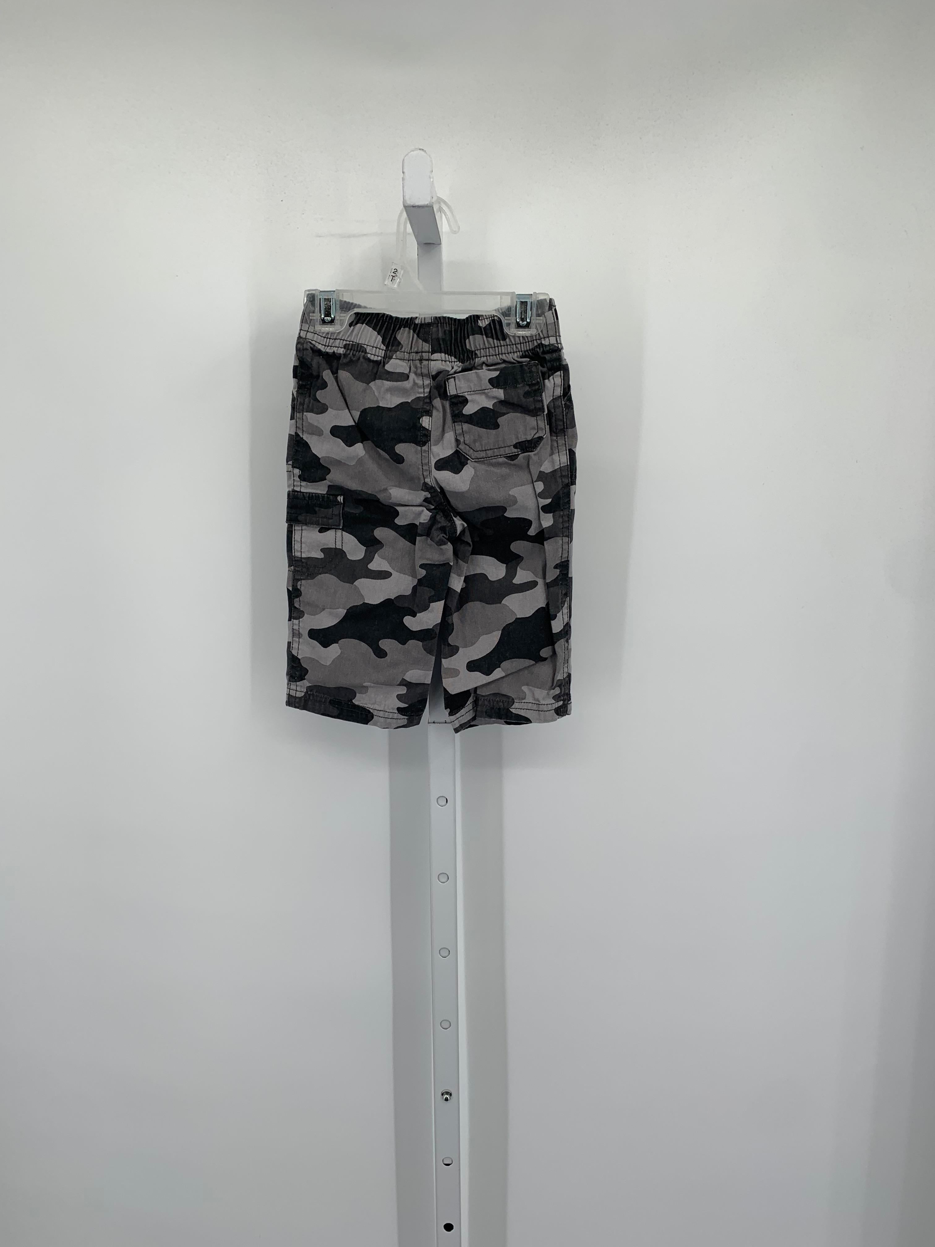 CAMO ELASTIC WAIST PANTS