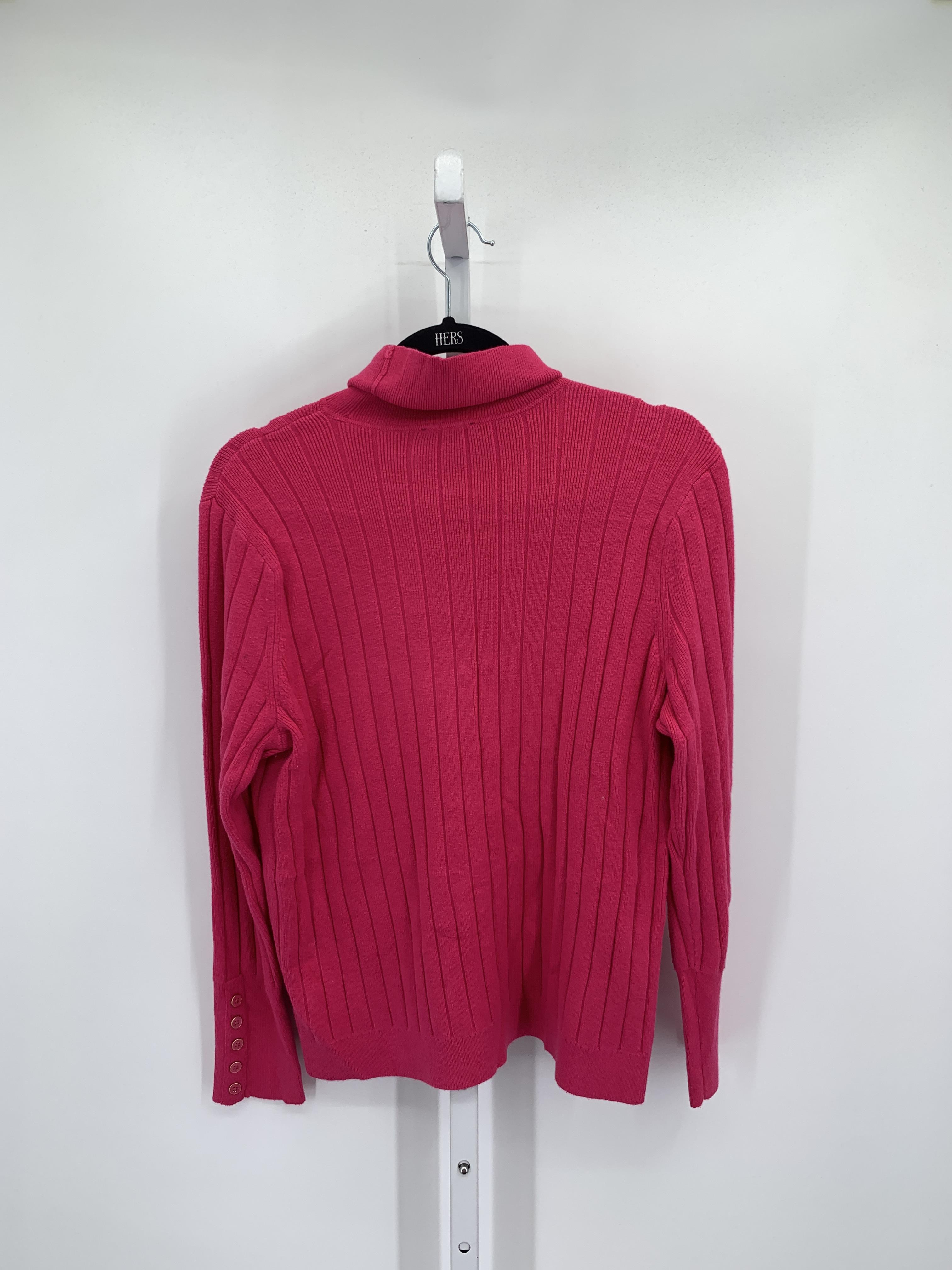 Talbots Size X Large Petite Petite Long Slv Sweater