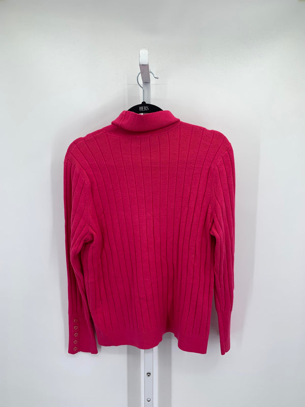 Talbots Size X Large Petite Petite Long Slv Sweater