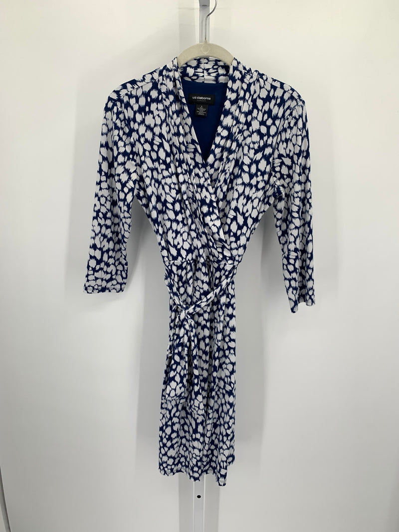 Liz Claiborne Size Small Misses 3/4 Sleeve Dress