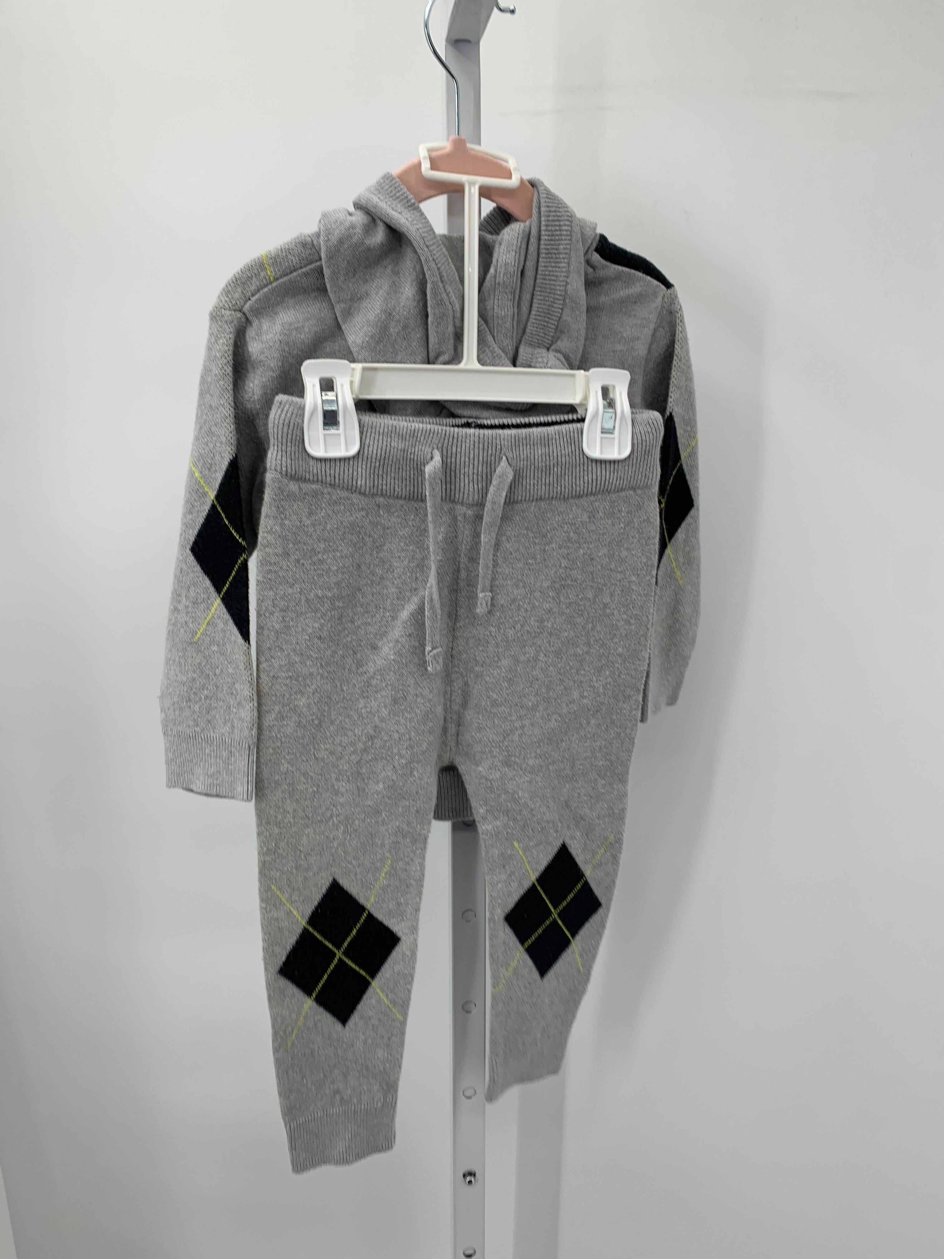 LITTLE MAN HOODED SWEATER AND PANTS