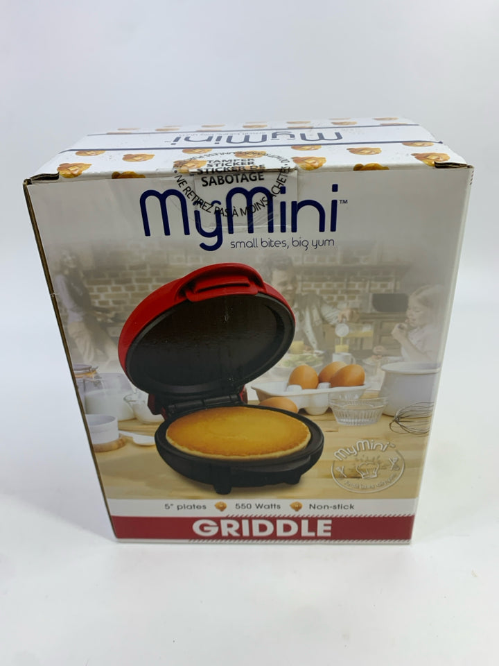 NIB MINI GRIDDLE.