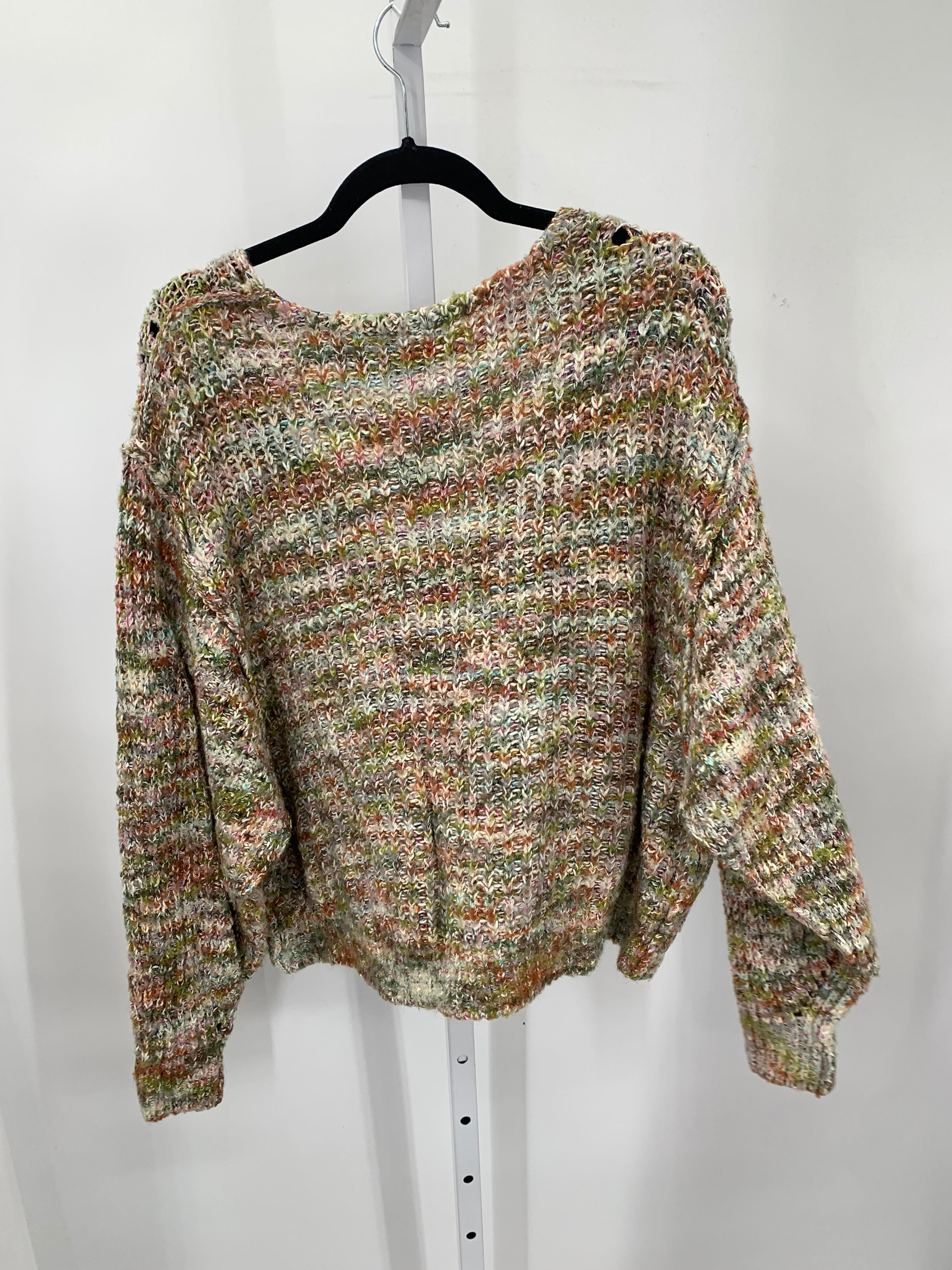 Free People Size Small Misses Long Slv Sweater