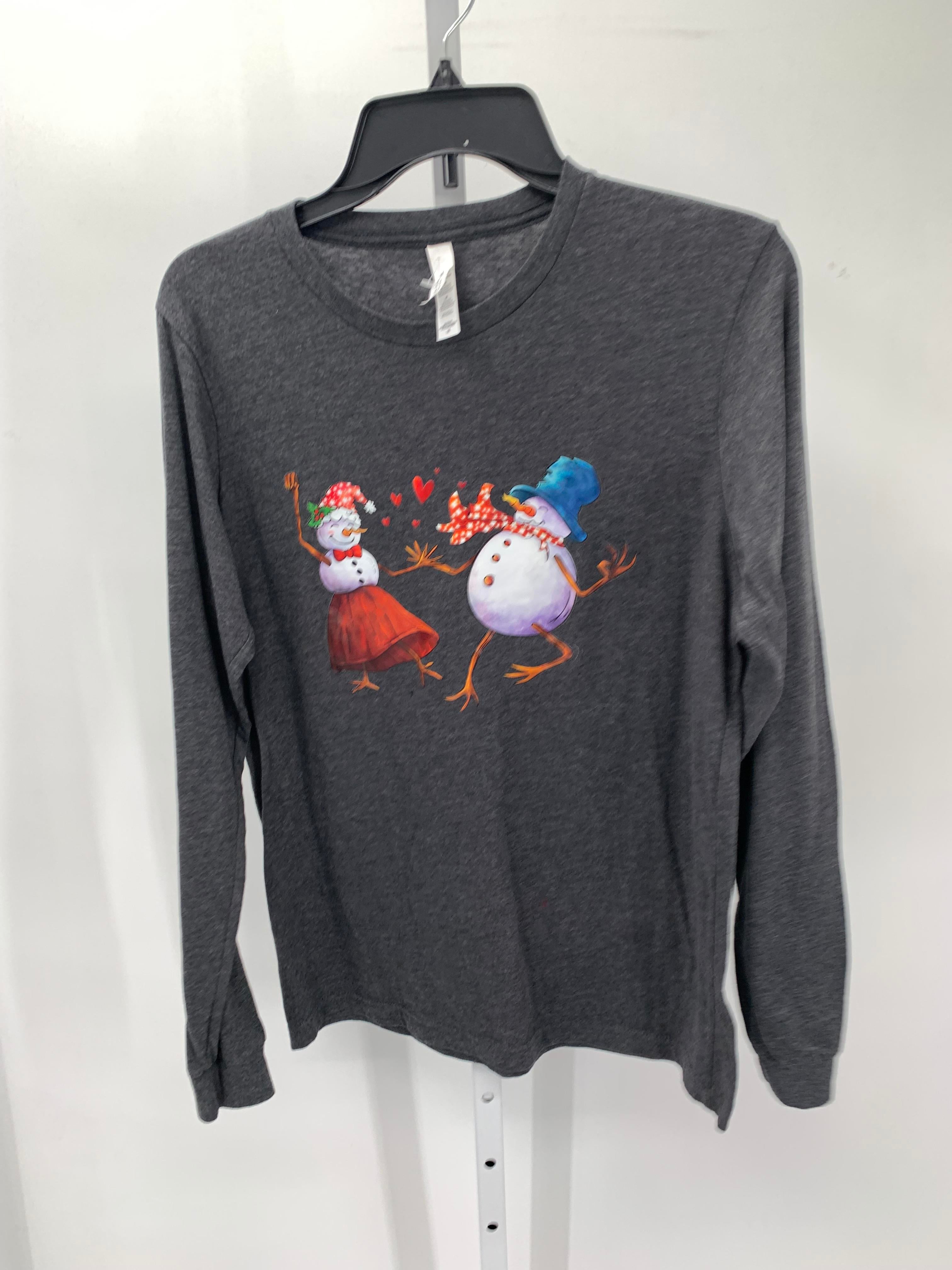 LONG SLV SHIRT SNOW MEN KNIT