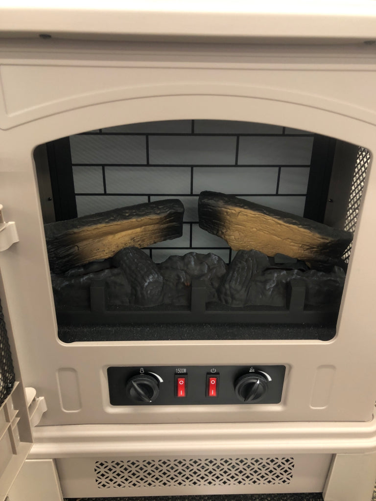 ELECTRIC FIRE PLACE W/ INSTRUCTIONS.