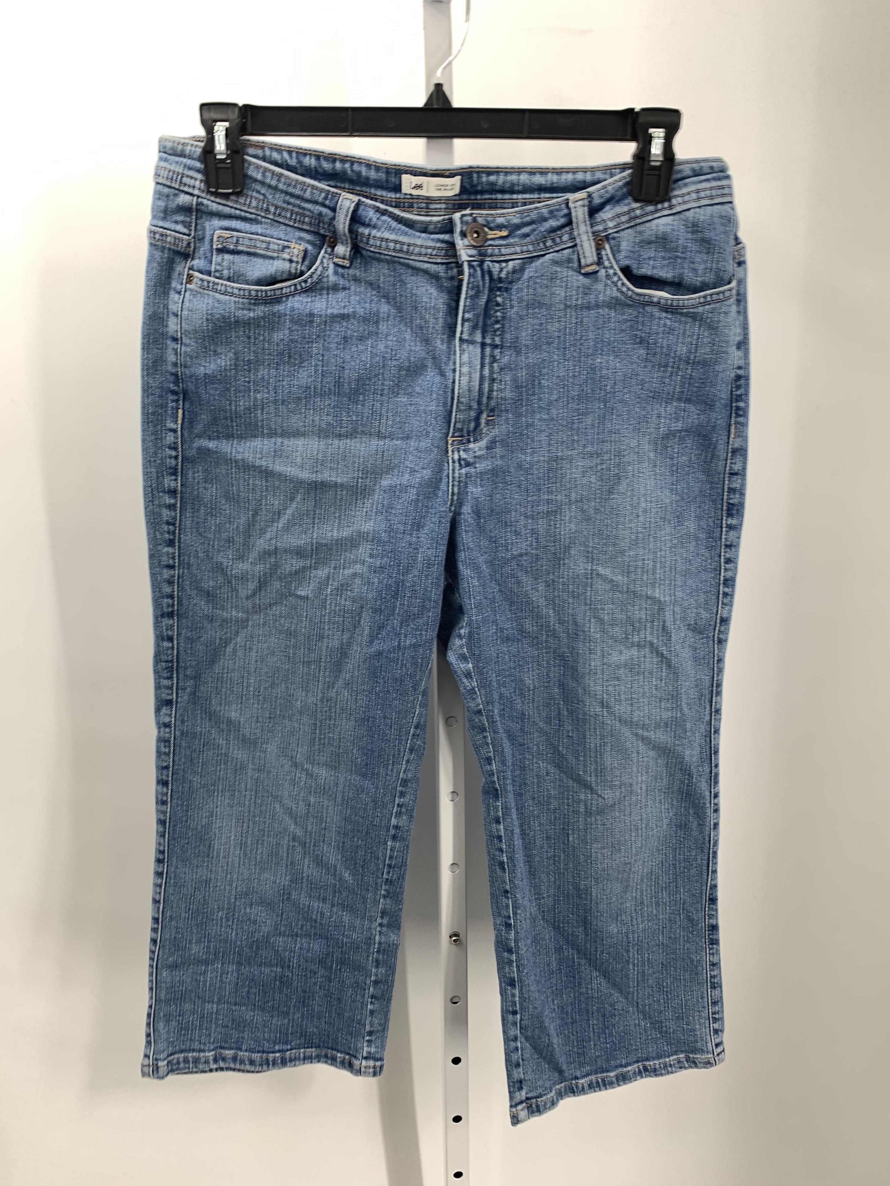Lee Size 16 Misses Capri Pants