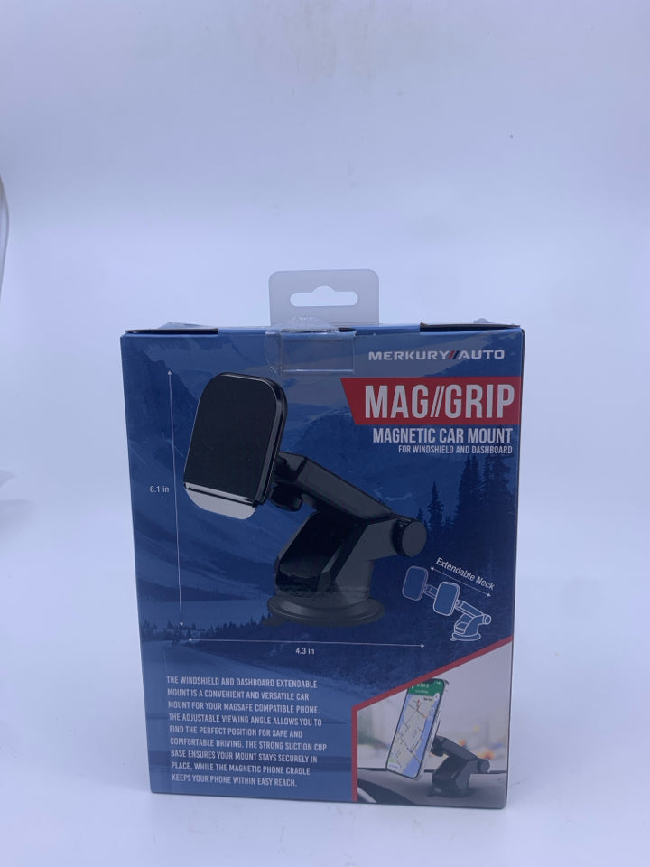 NIB MAG/GRIP CAR MOUNT.