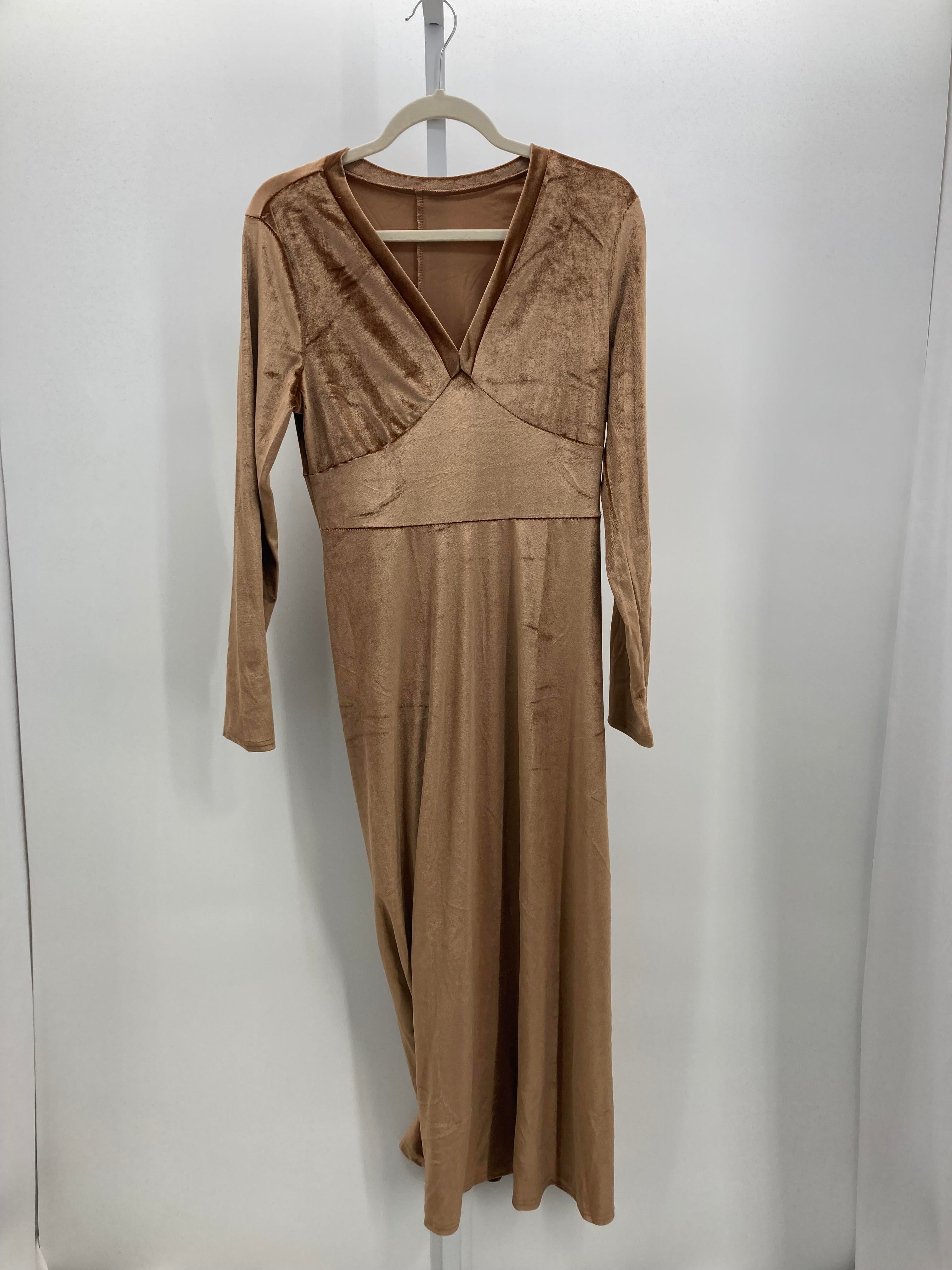 Size Large Misses Long Sleeve Dress
