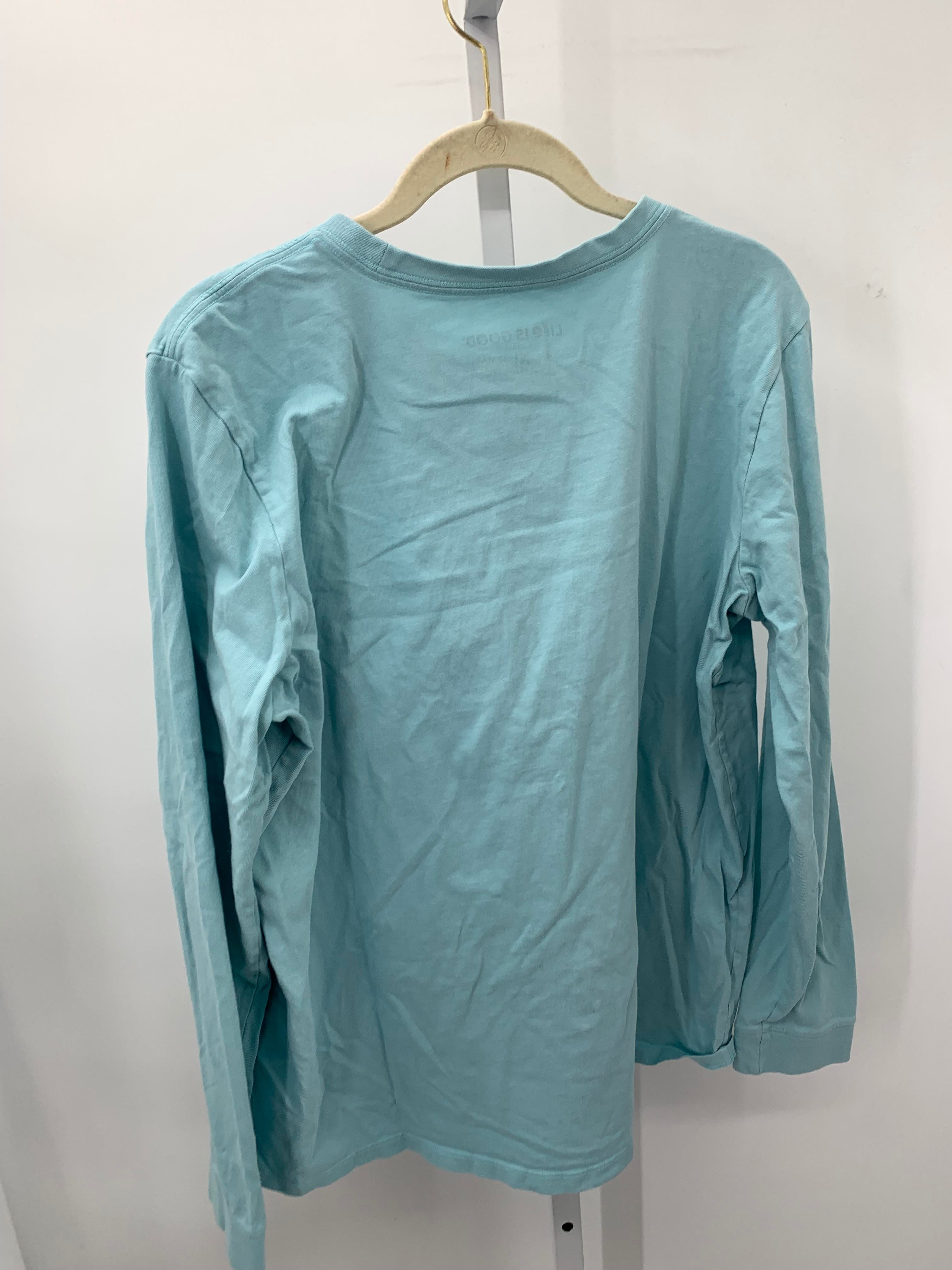 Life is Good Size Extra Large Misses Long Sleeve Shirt