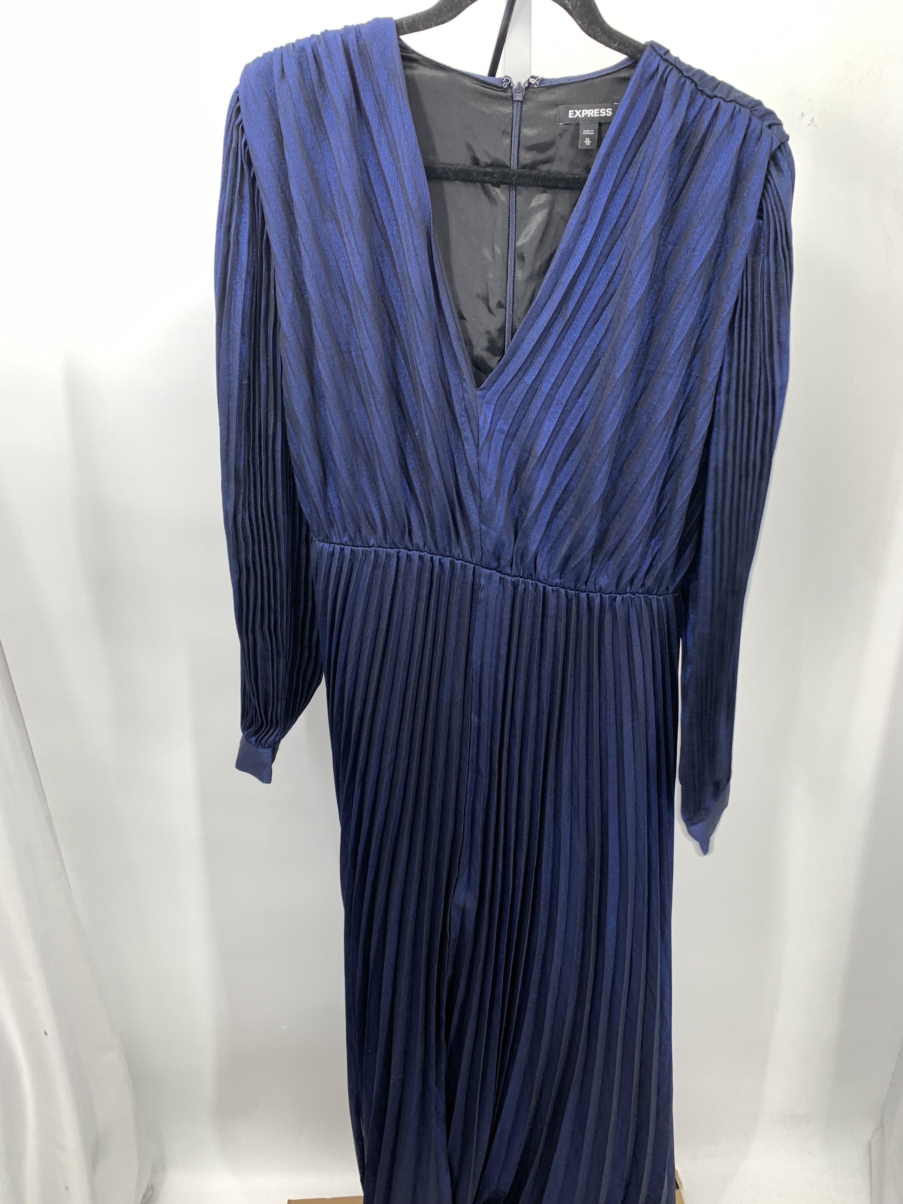 Express Size Extra Large Misses Long Sleeve Dress