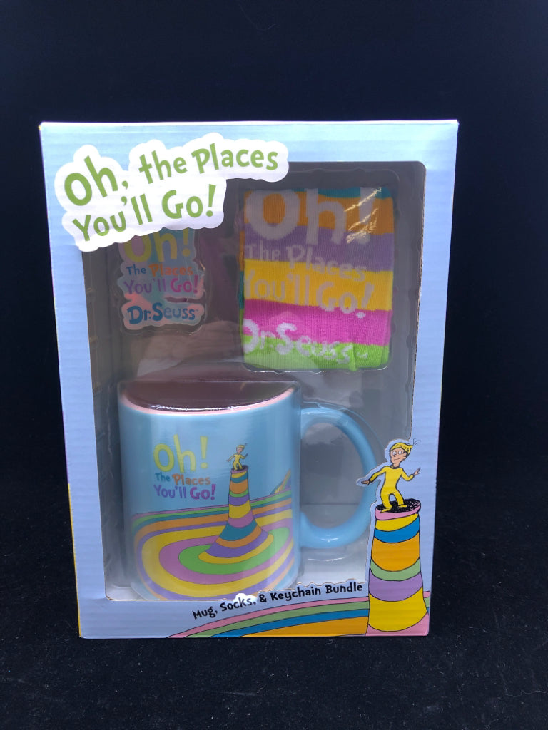 OH THE PLACES YOU'LL GO GIFT SET.