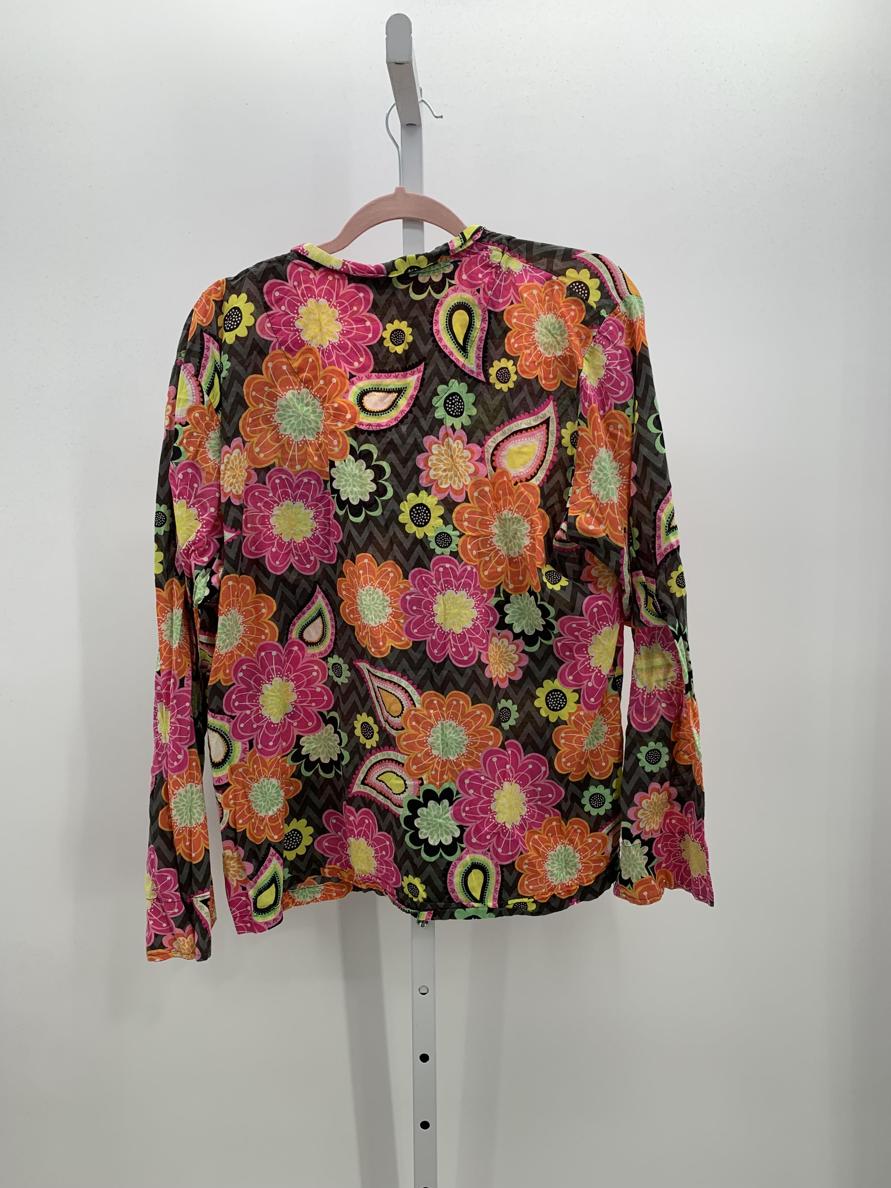 Vera Bradley Size Extra Large Misses Long Sleeve Shirt