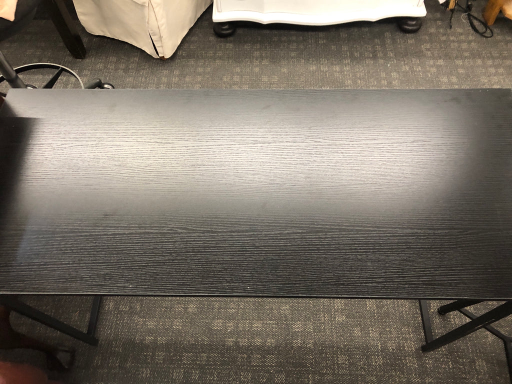 BLACK METAL BASE LEGS DESK.
