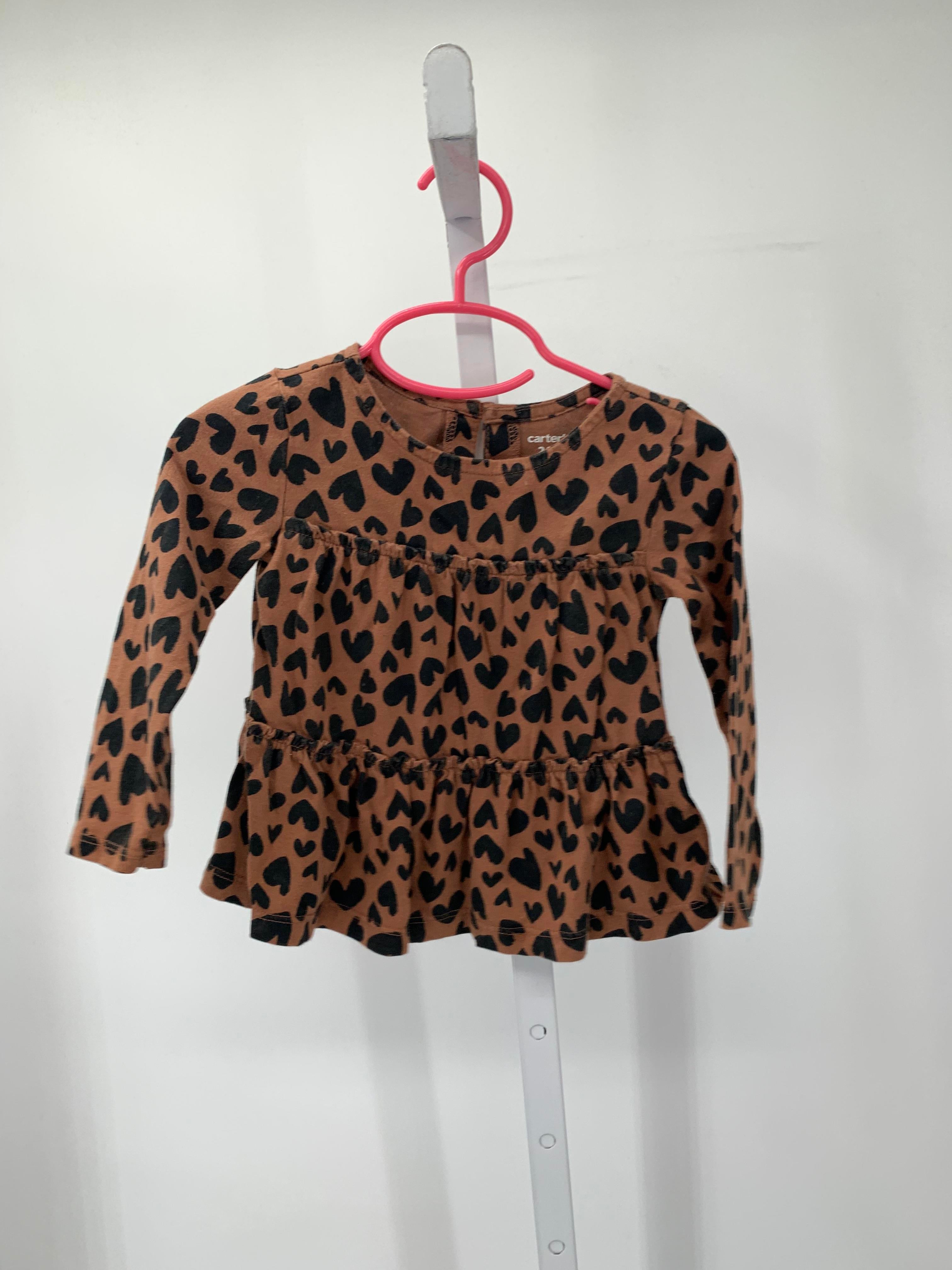 Carters Size 24 Months Girls Long Sleeve Shirt