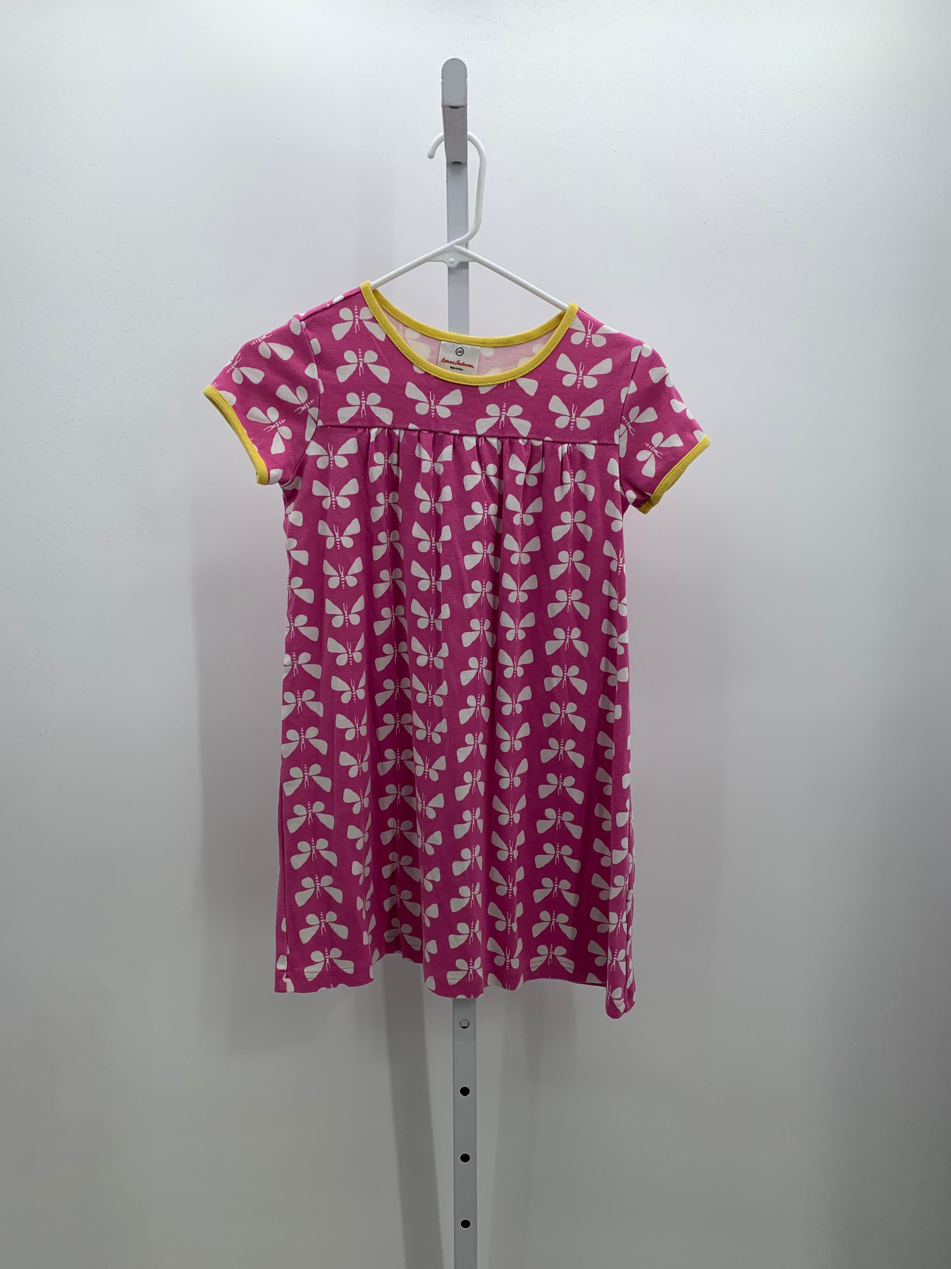 Hanna Anderson Size 10 Girls Short Sleeve Dress