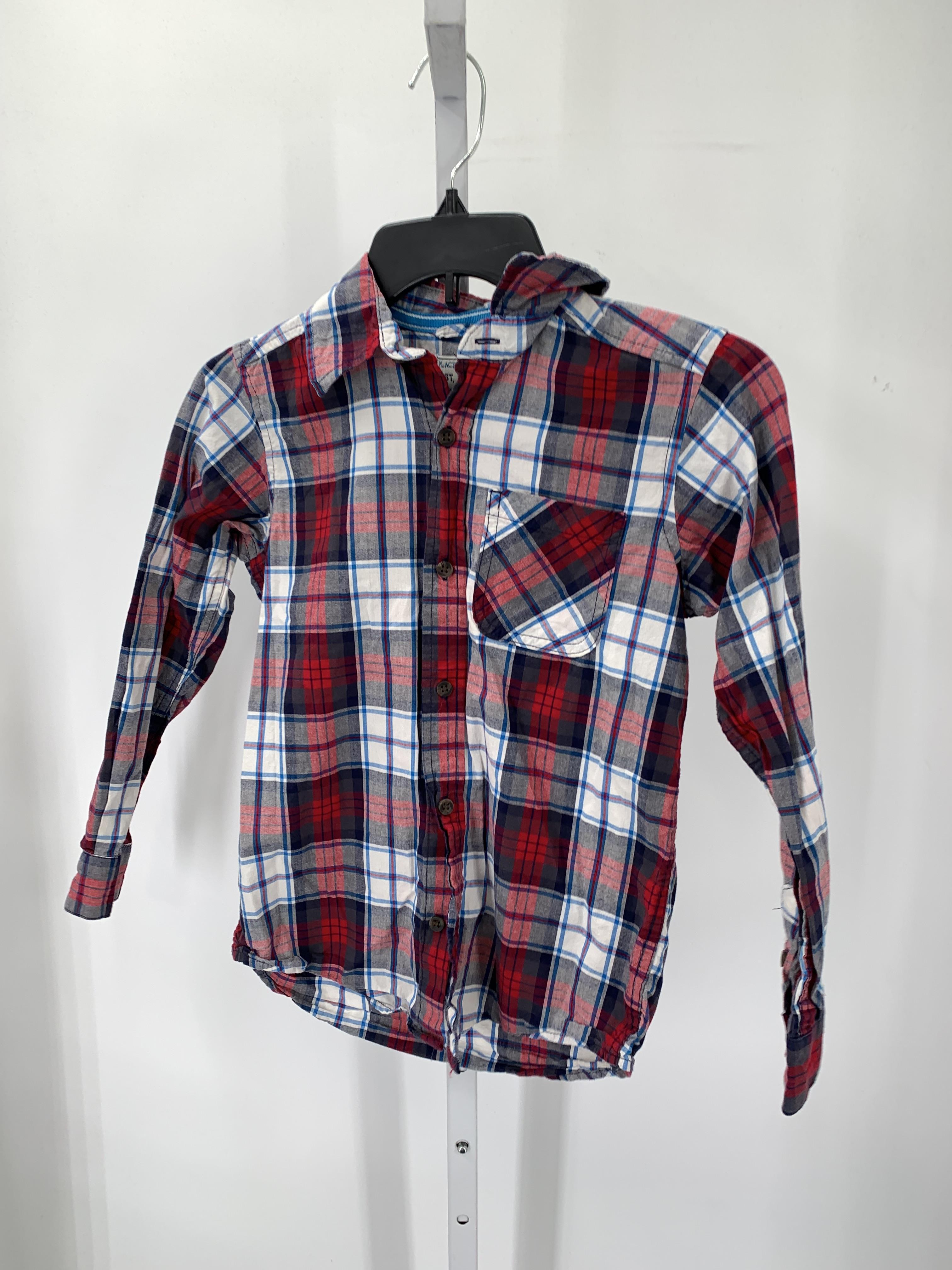 RED WHITE PLAID