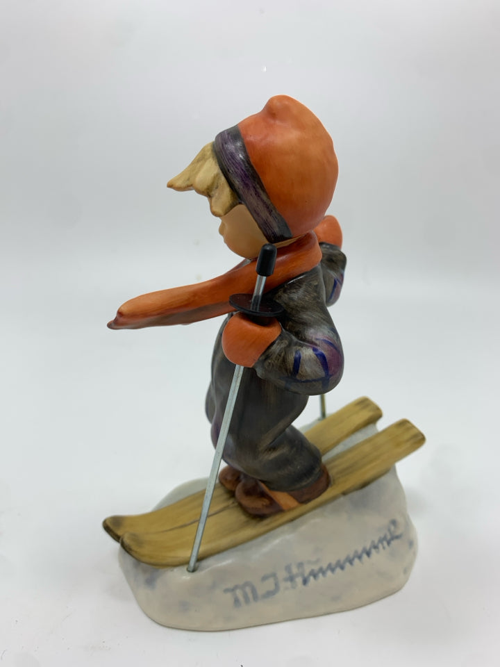 HUMMEL SKIIER FIGURINE.