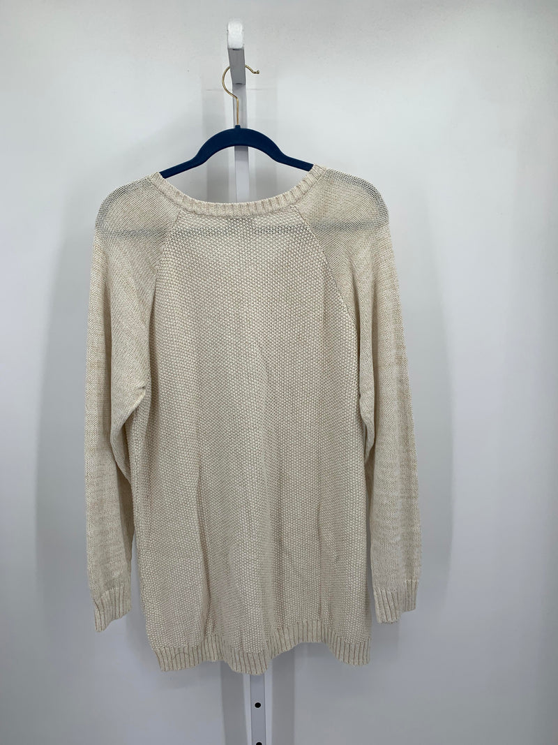 d & co. Size 1X Womens Long Slv Sweater