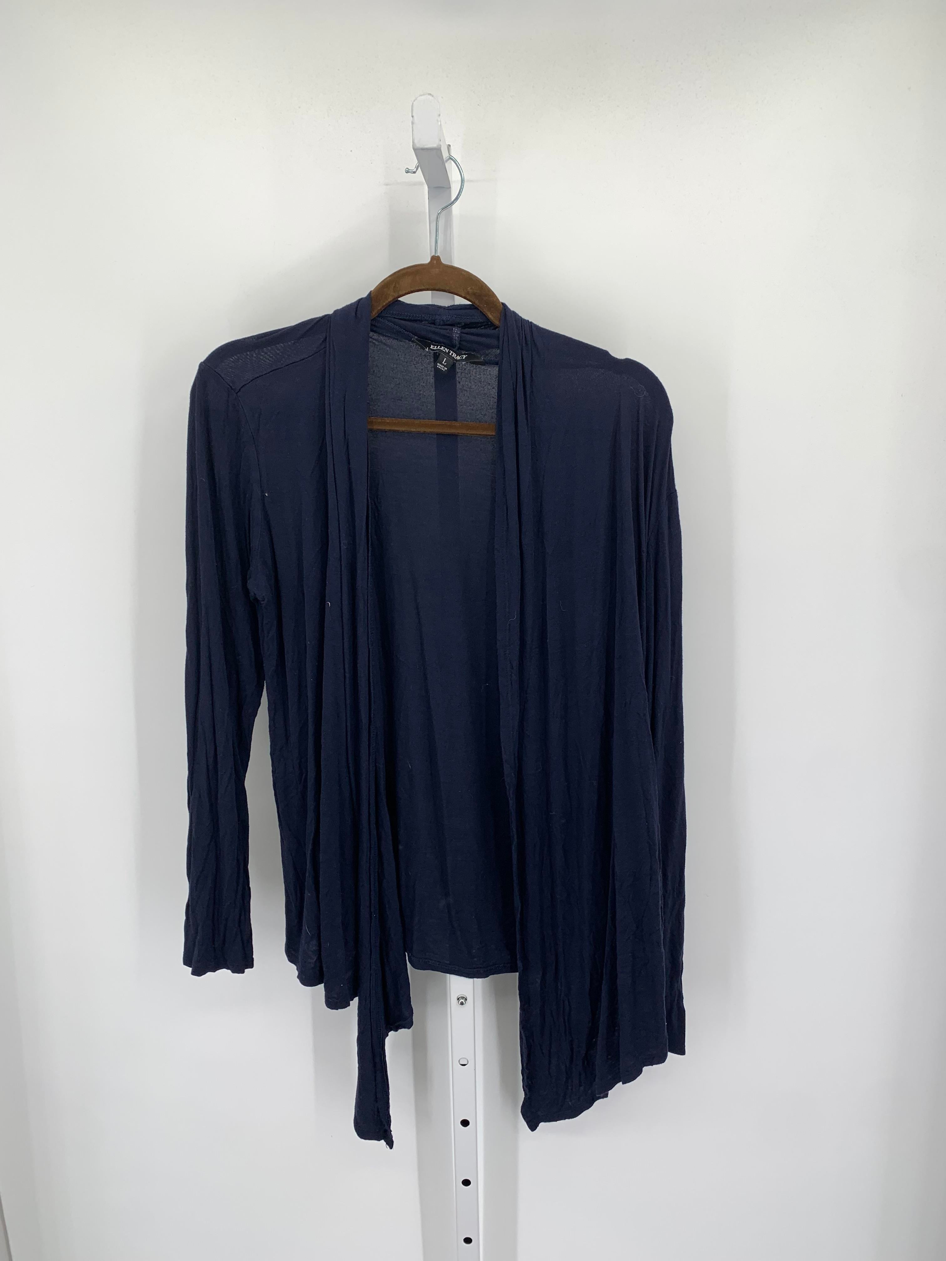 Ellen Tracy Size Large Misses Cardigan