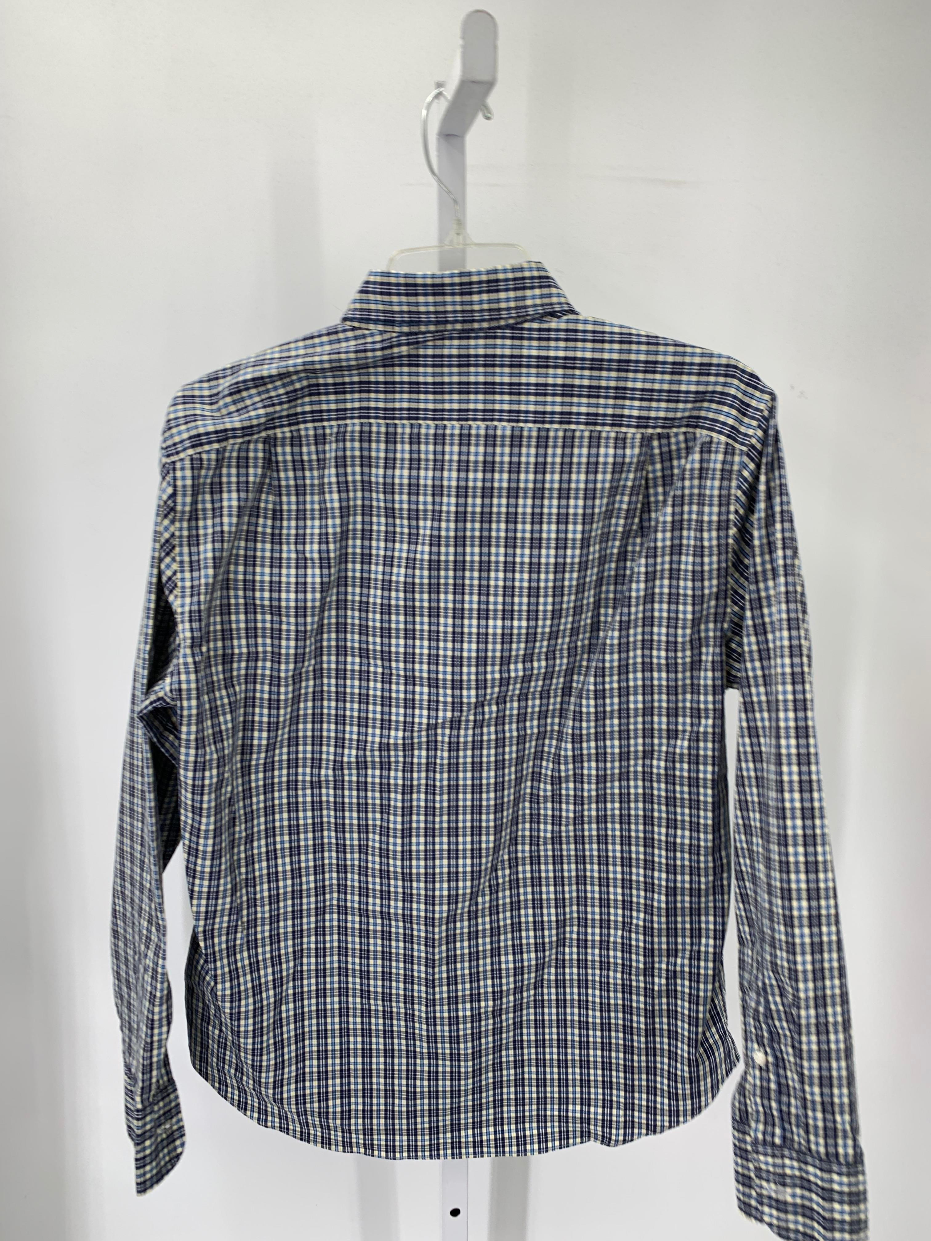 PLAID BTN DOWN