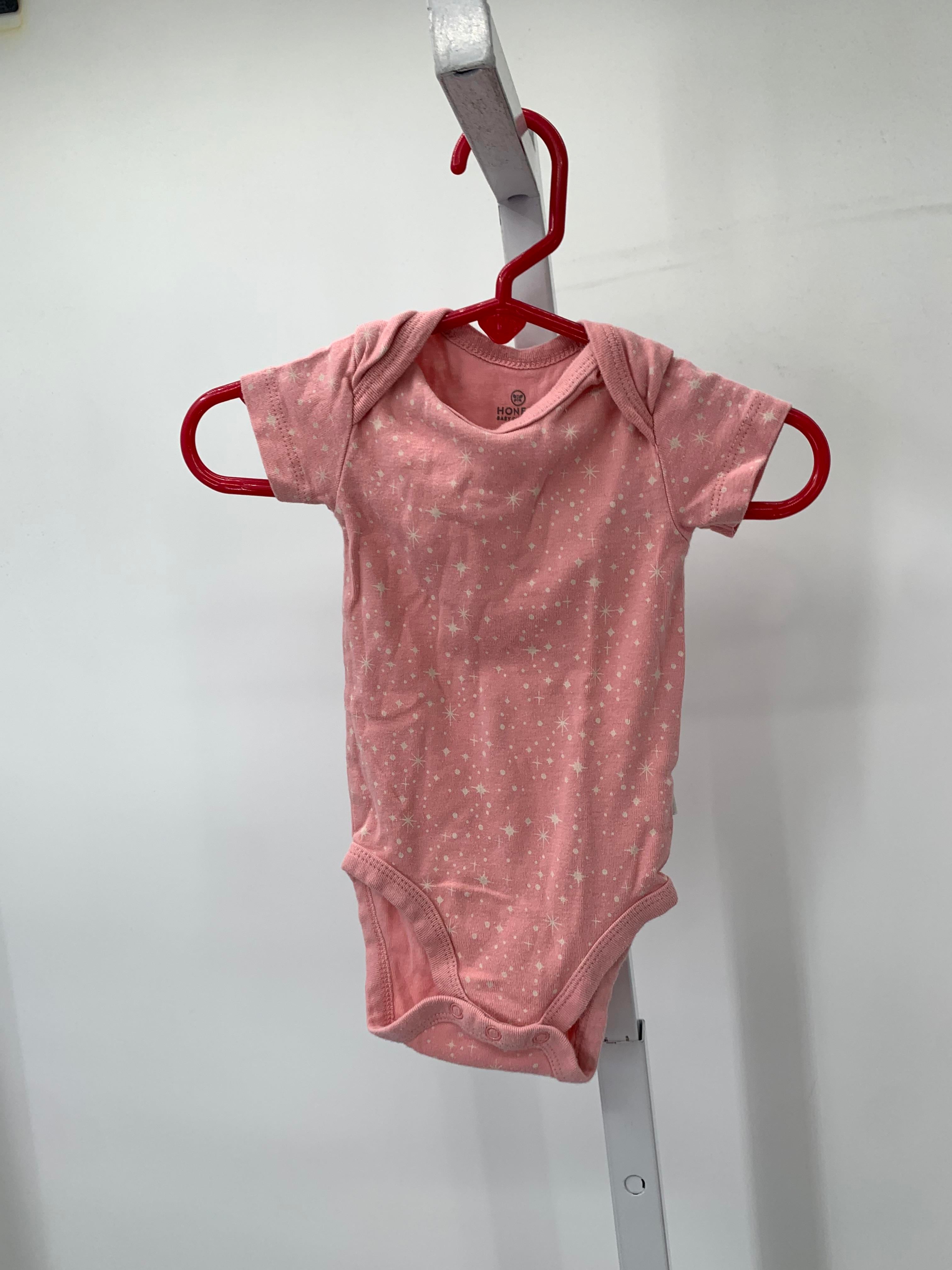Size 0-3 months Girls Short Sleeve Shirt