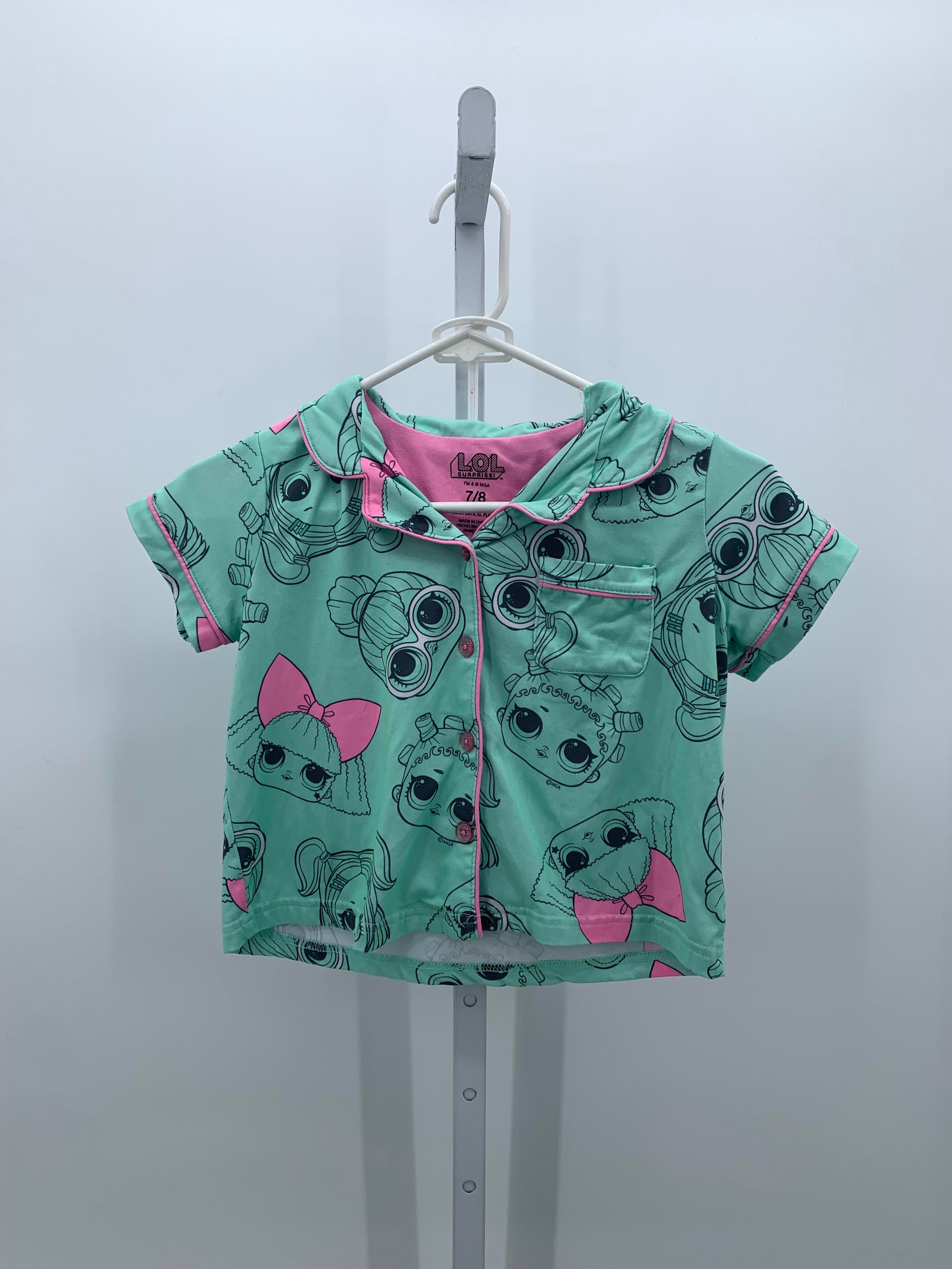 Size 7-8 Girls Pajamas