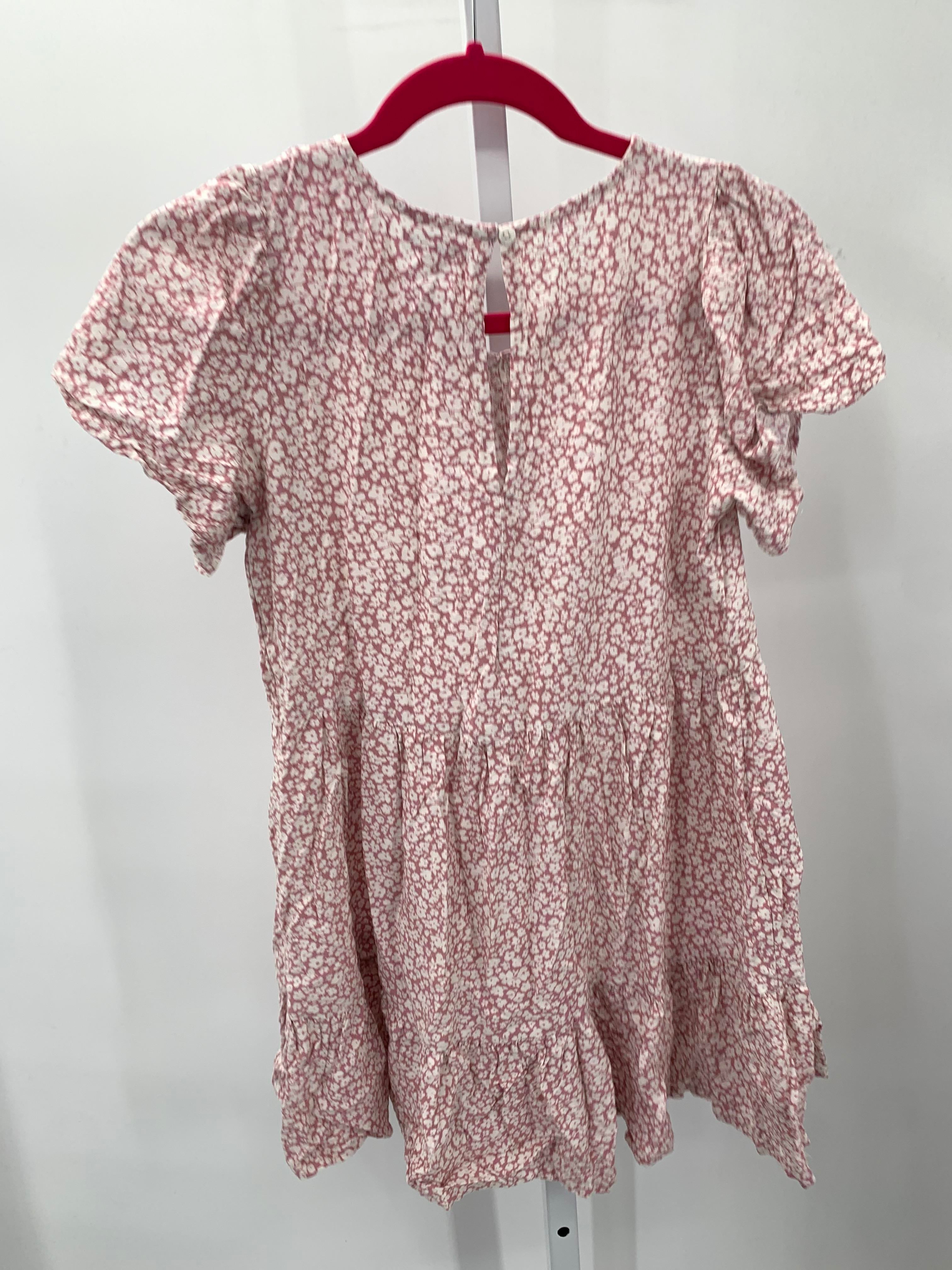 Nordstrom Size 10-12 Girls Short Sleeve Dress