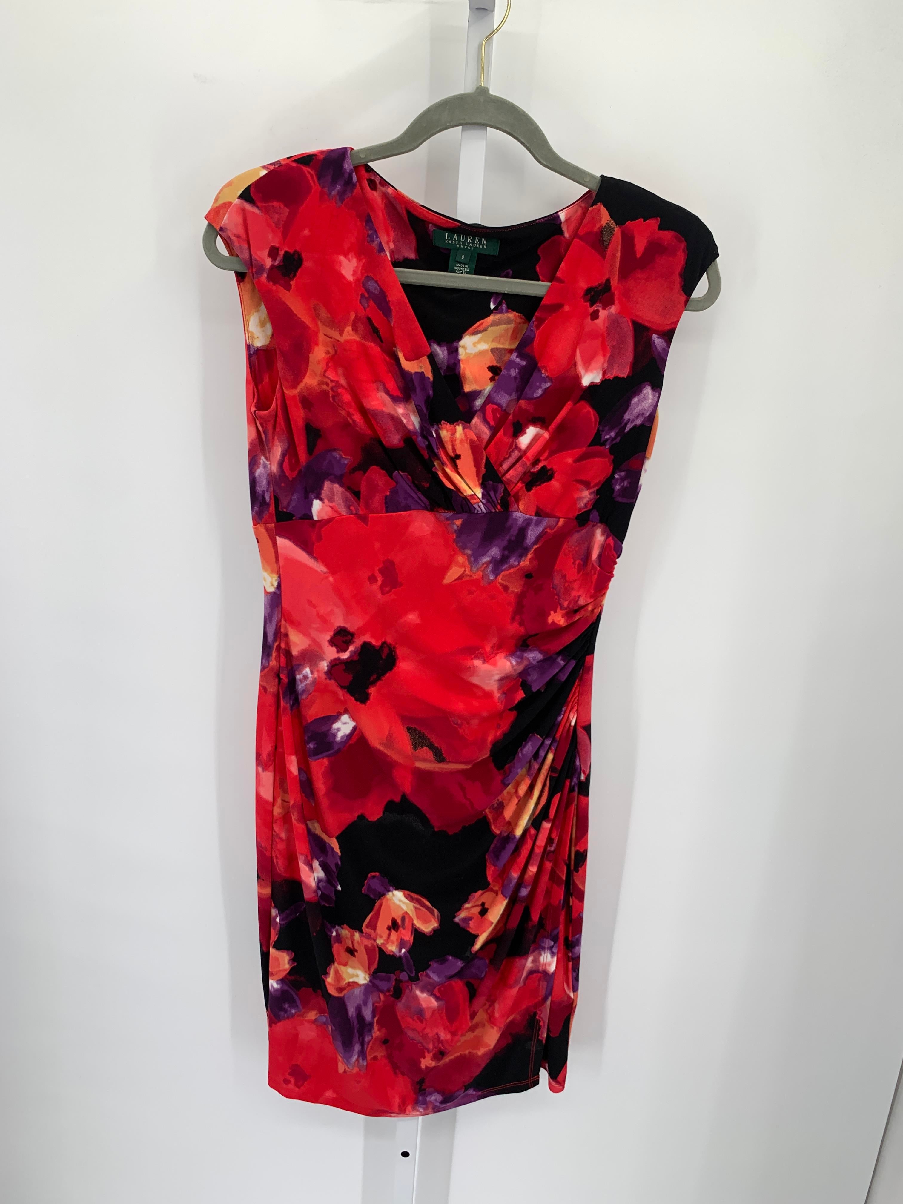 Ralph Lauren Size 6 Misses Sleeveless Dress