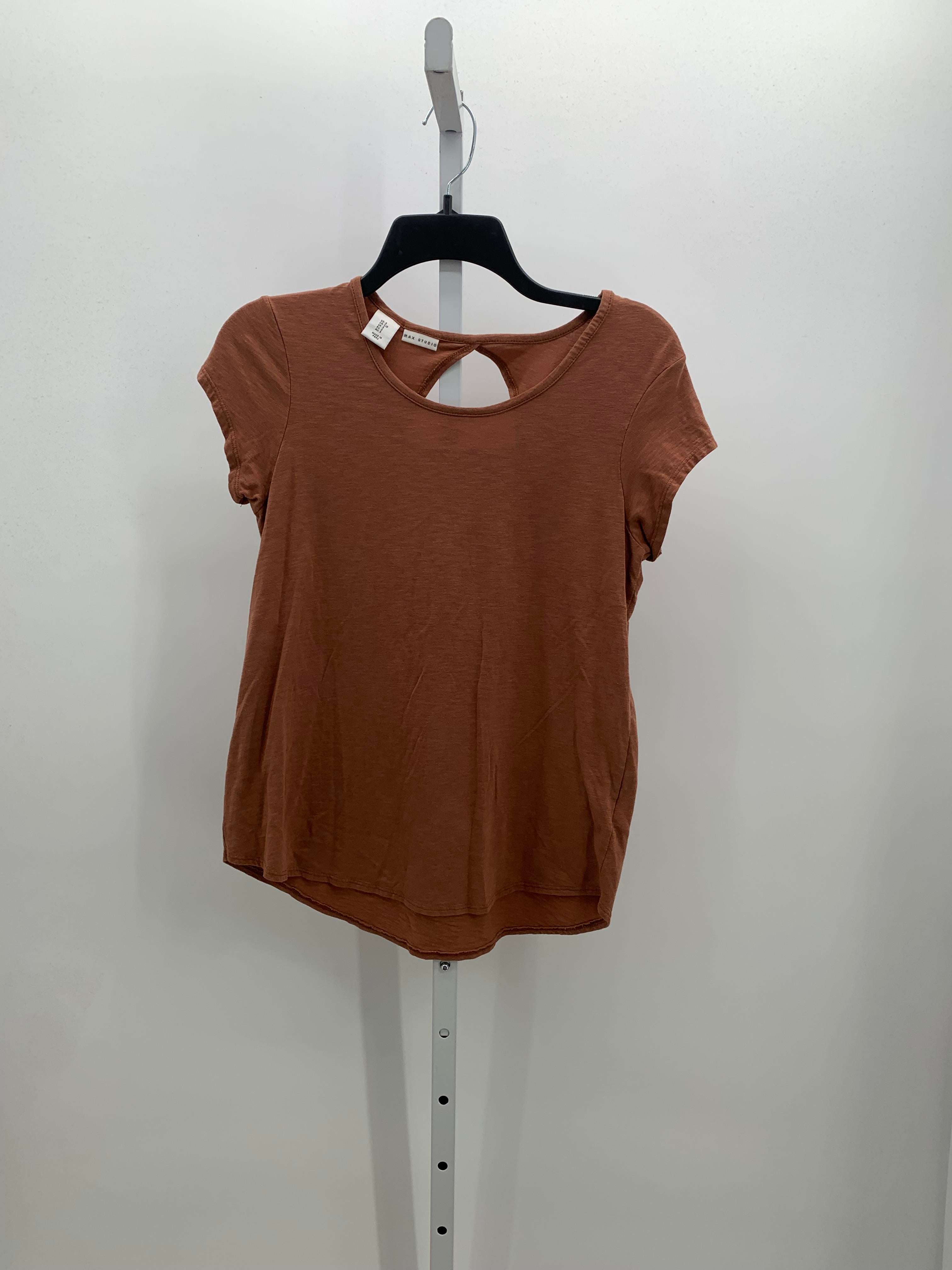 Max Studio Size Small Misses Short Sleeve Shirt